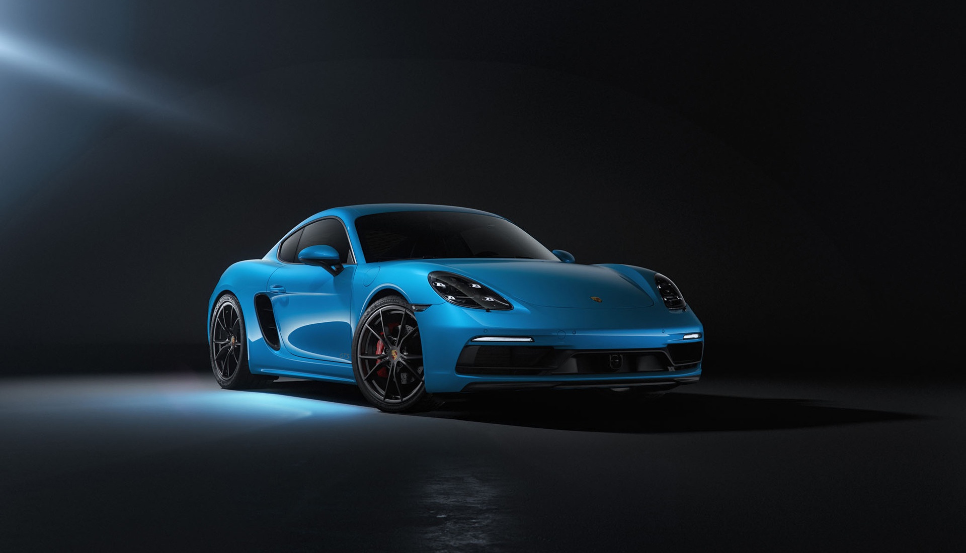 Blue Car Car Porsche Porsche Cayman Sport Car Vehicle 1920x1100