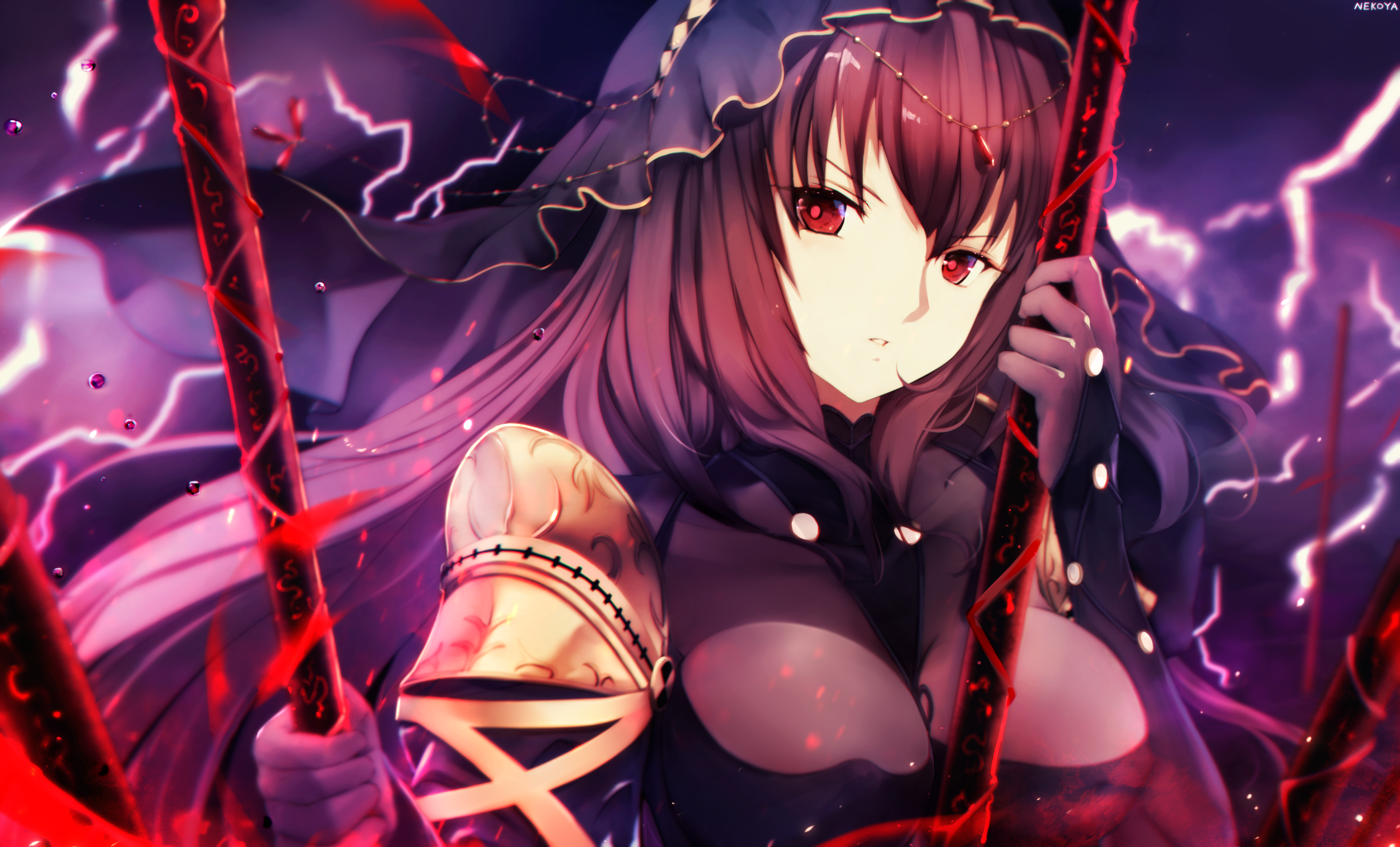 Scathach Fate Grand Order 3500x2118