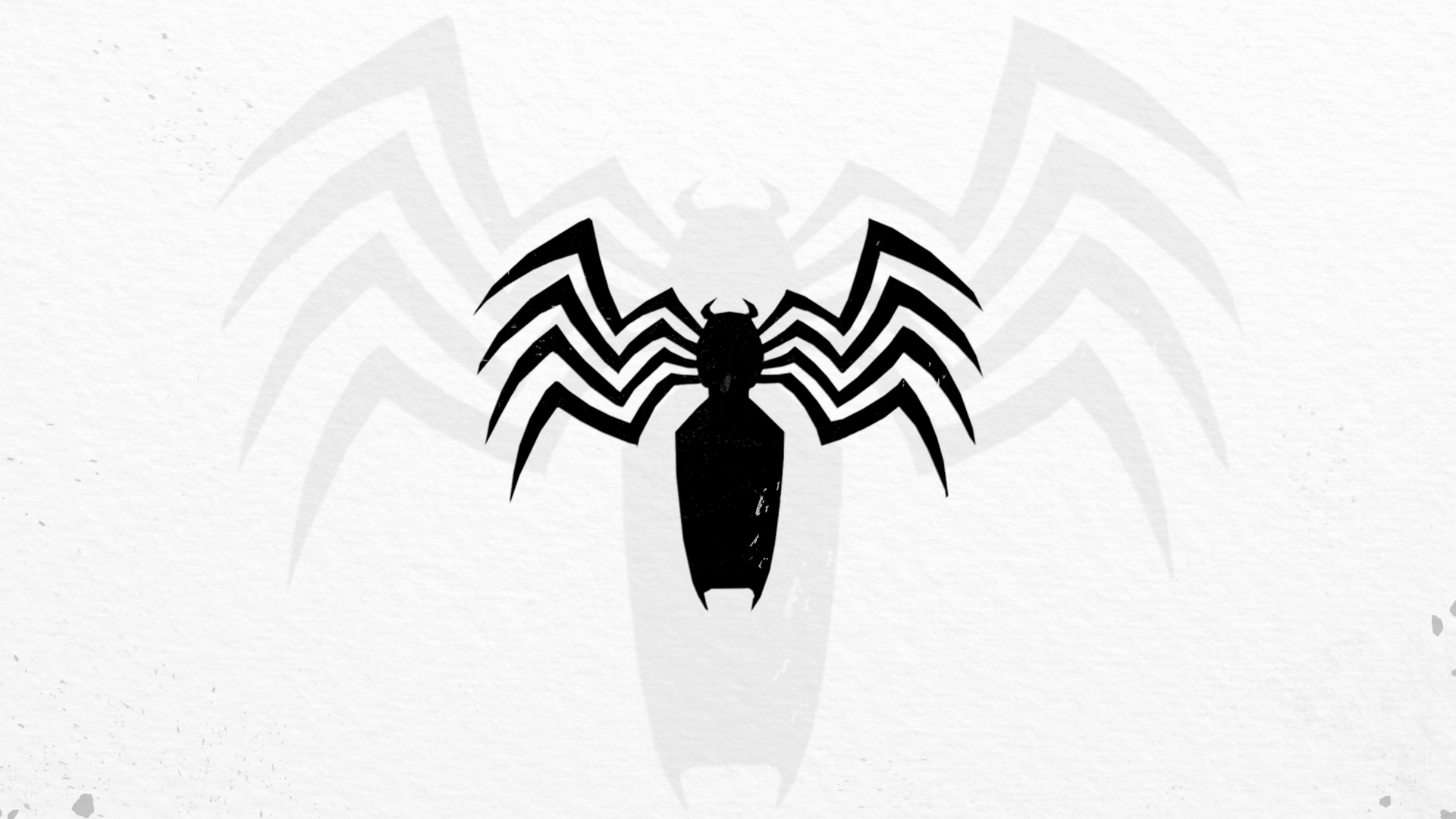 Logo Marvel Comics Spider Venom 1920x1080