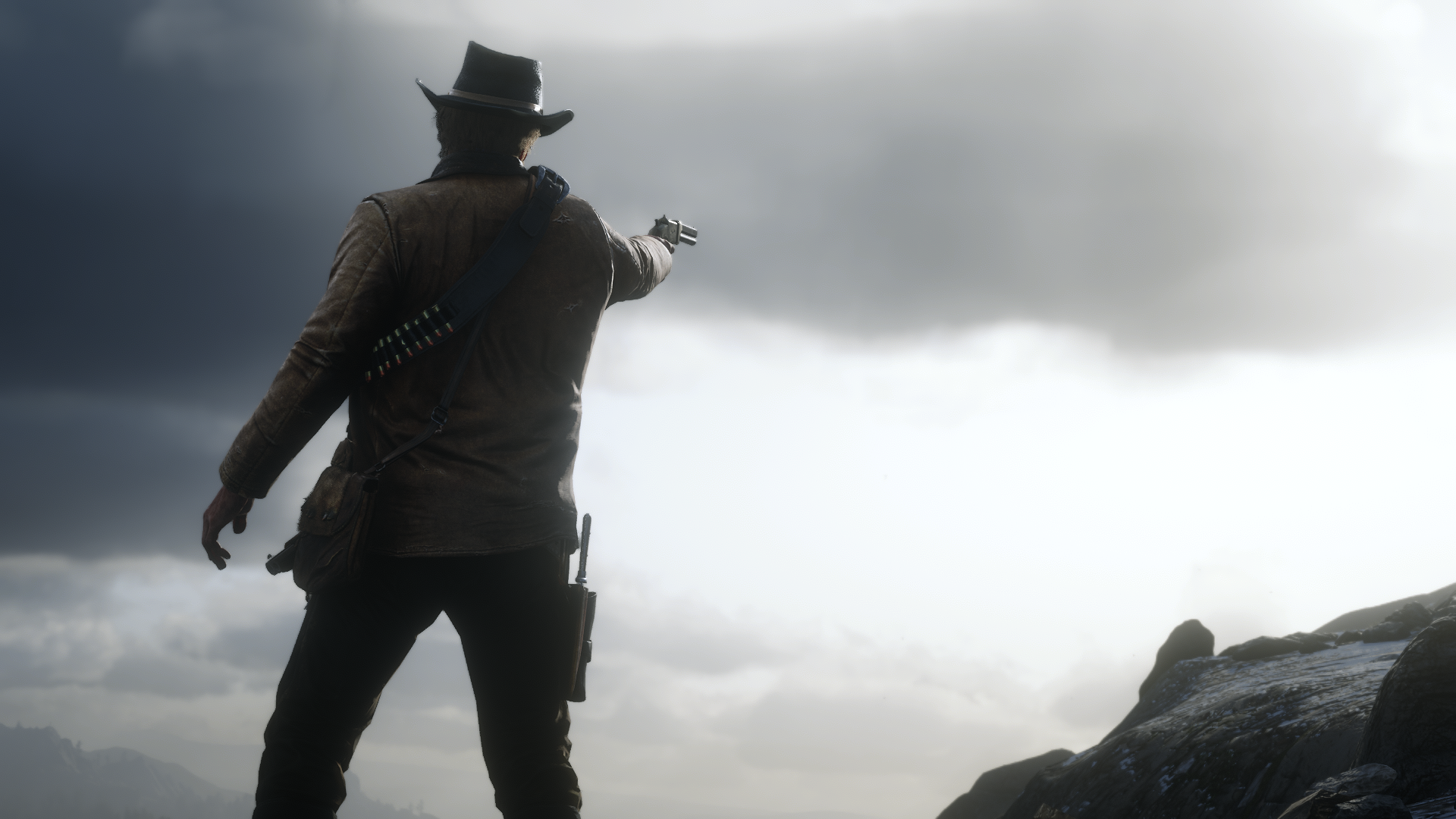 Red Dead Redemption 2 Outlaws Arthur Morgan Screen Shot 1920x1080