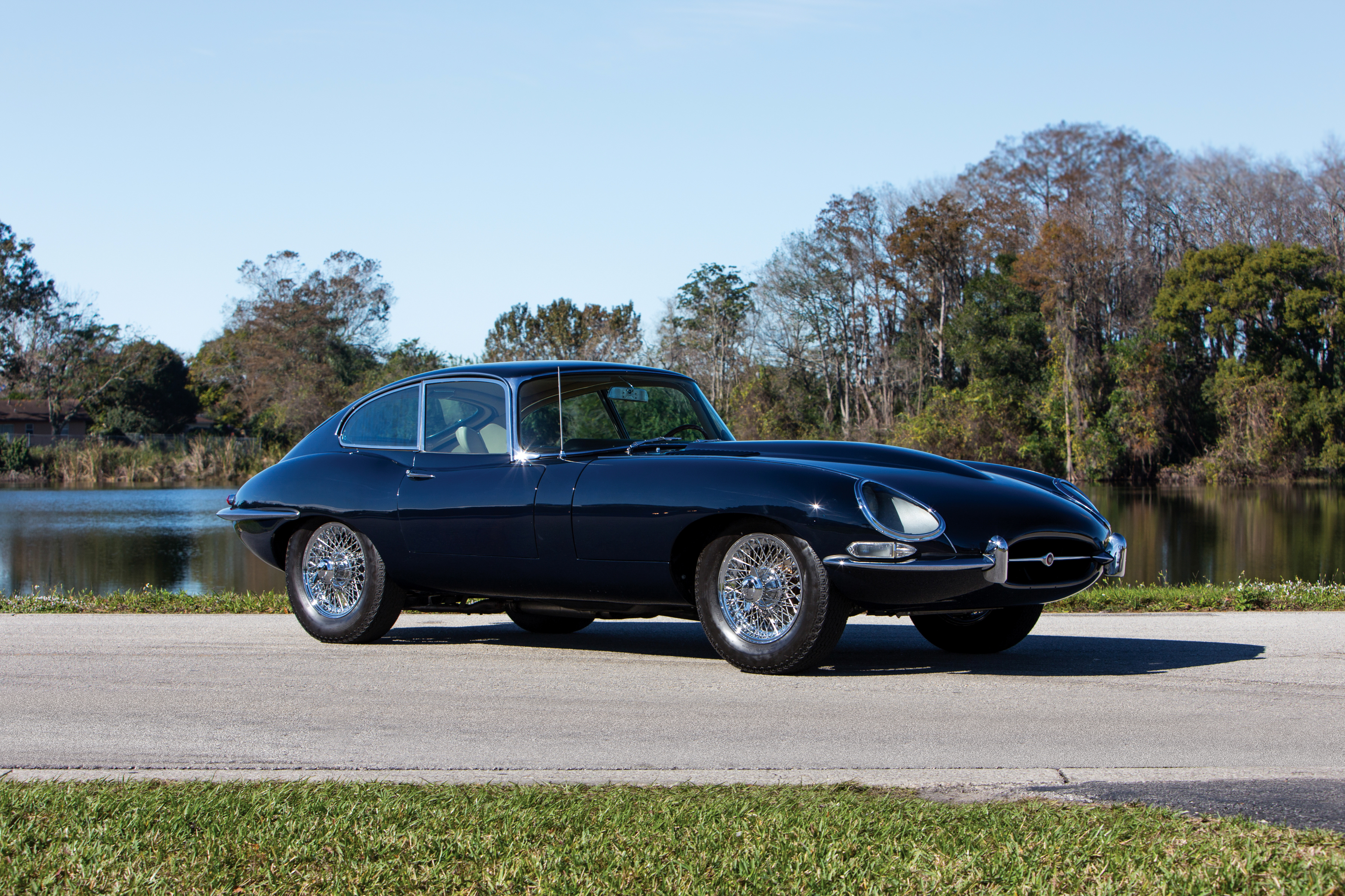 Black Car Car Jaguar Cars Jaguar E Type Sport Car Vehicle 3600x2400