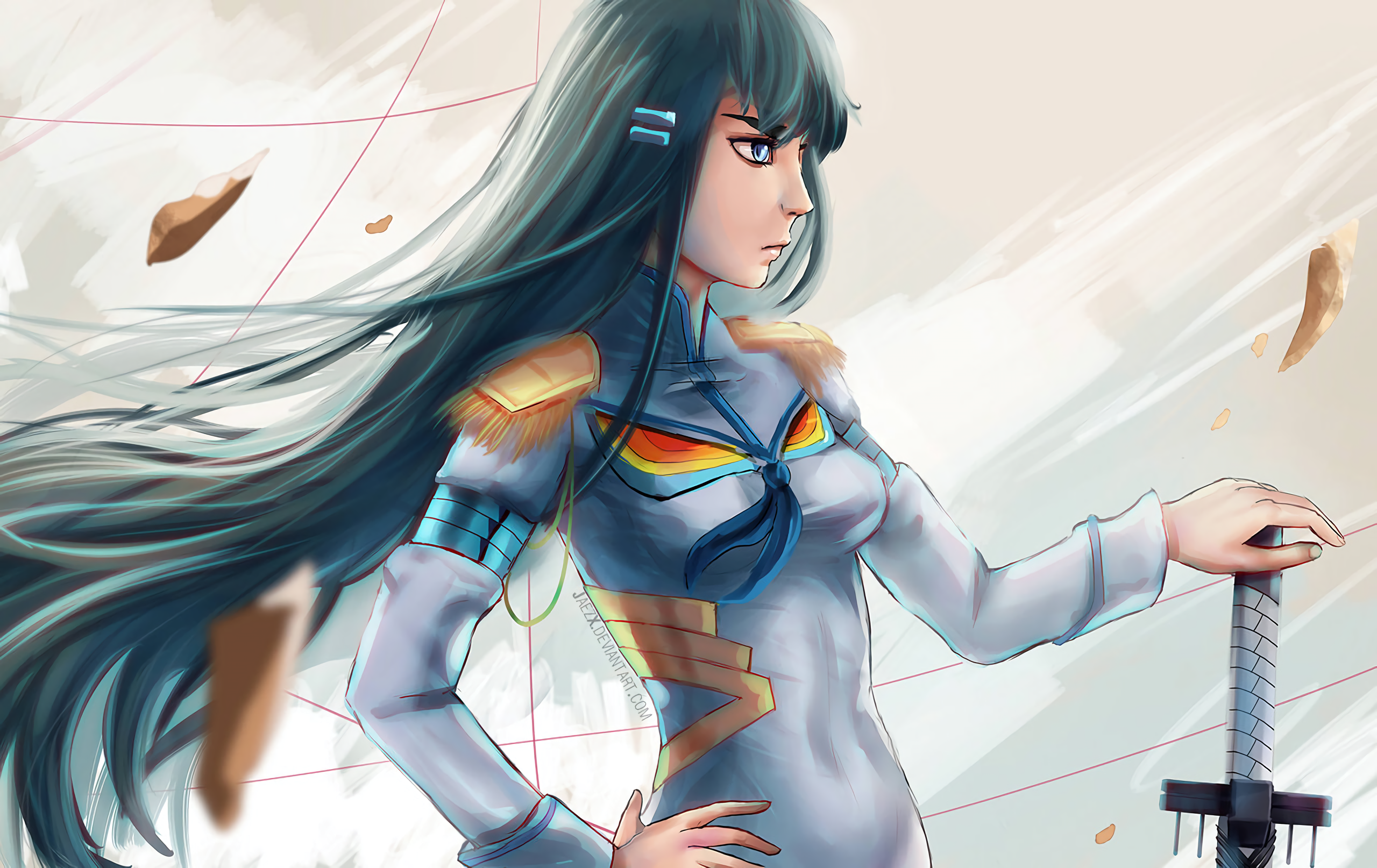 Kill La Kill Satsuki Kiry In 2560x1614