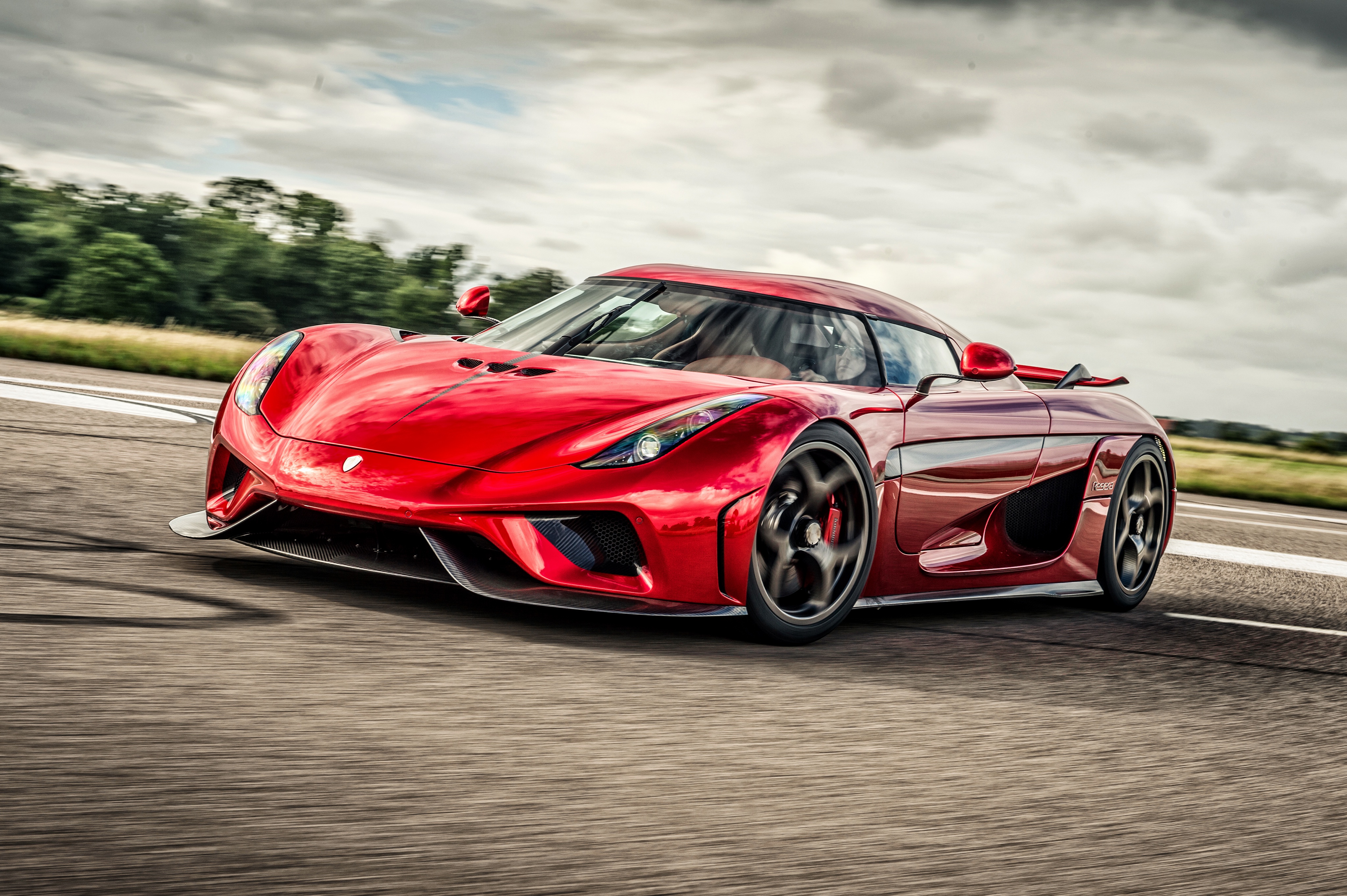 Car Koenigsegg Koenigsegg Regera Red Car Sport Car Supercar Vehicle 4096x2726