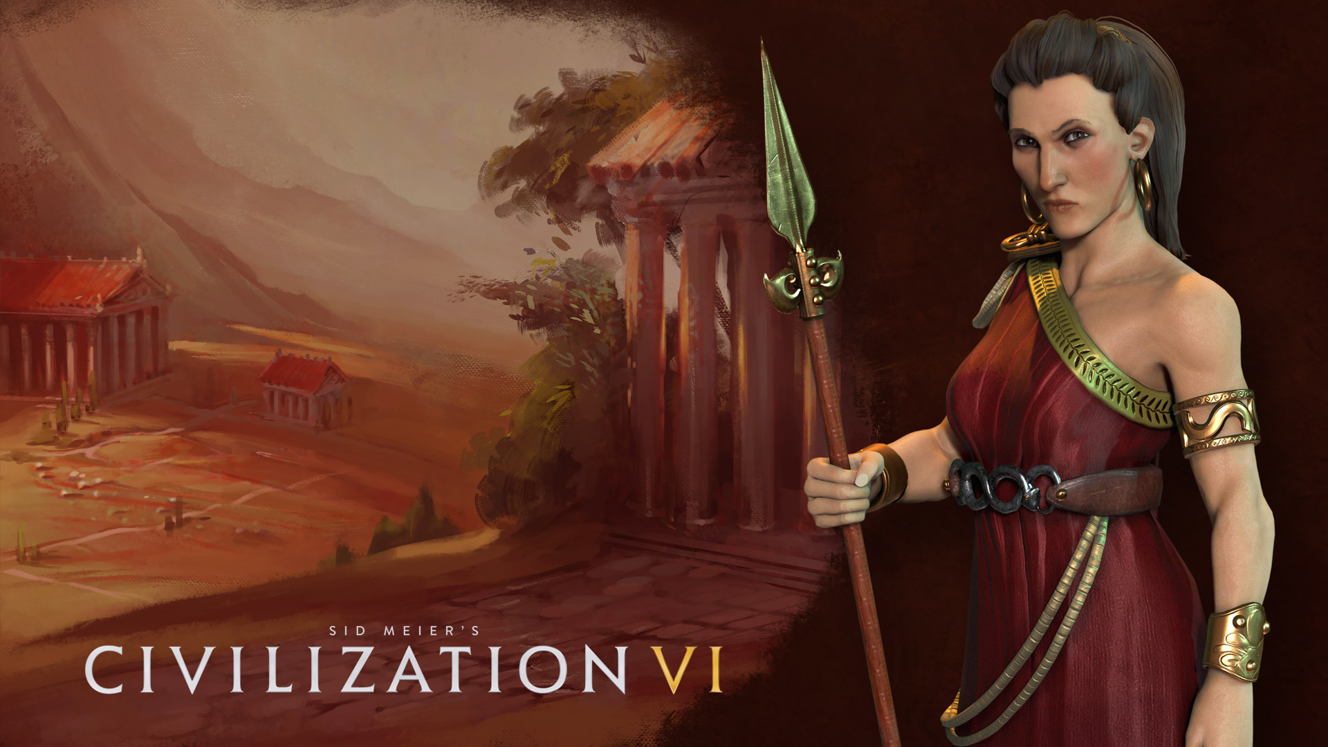 Civilization Vi Gorgo Queen Of Sparta 1920x1080
