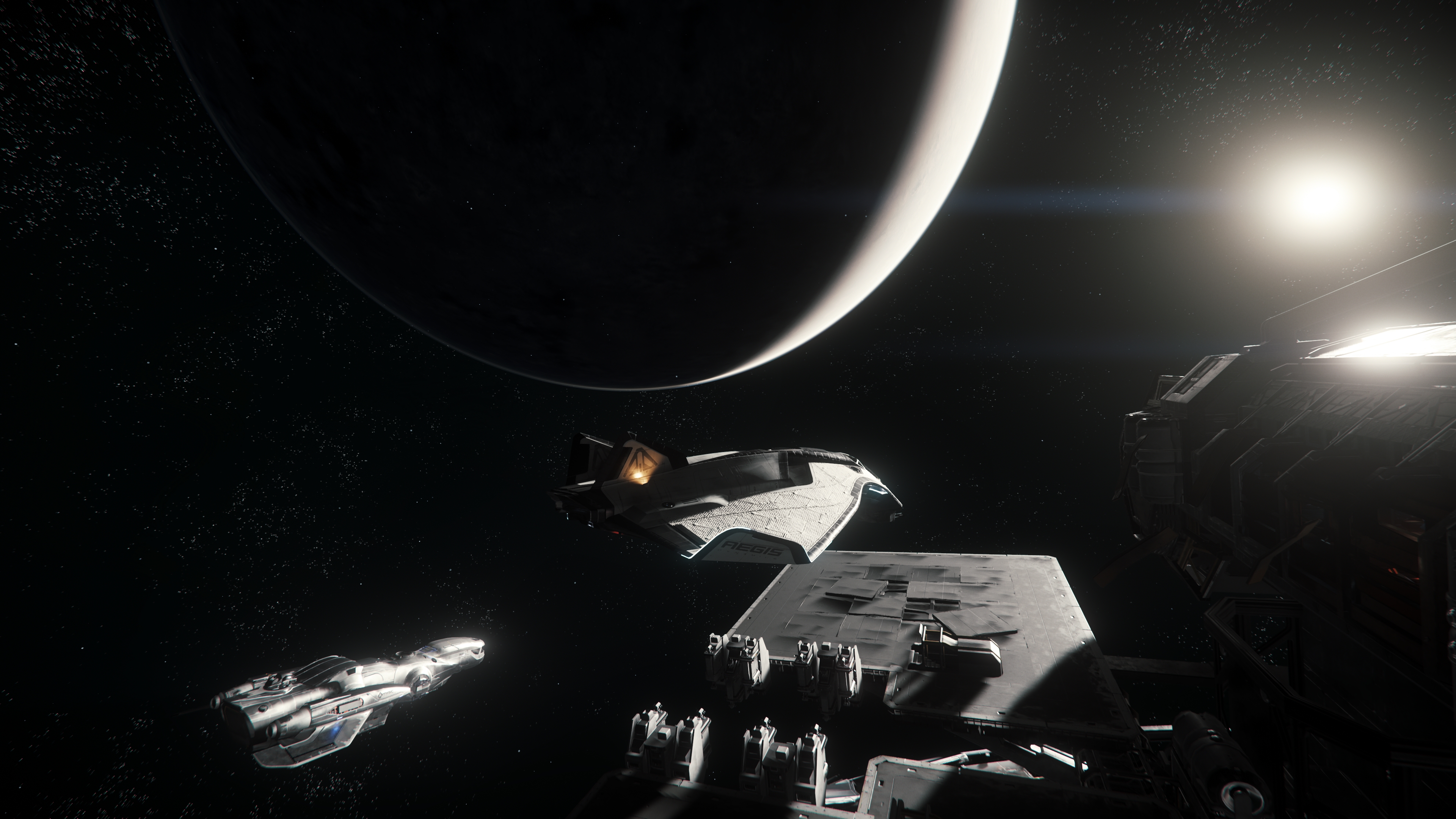 Avenger Titan Star Citizen Covalex Hub Gundo Star Citizen Freelancer Star Citizen Space Star Citizen 3840x2160