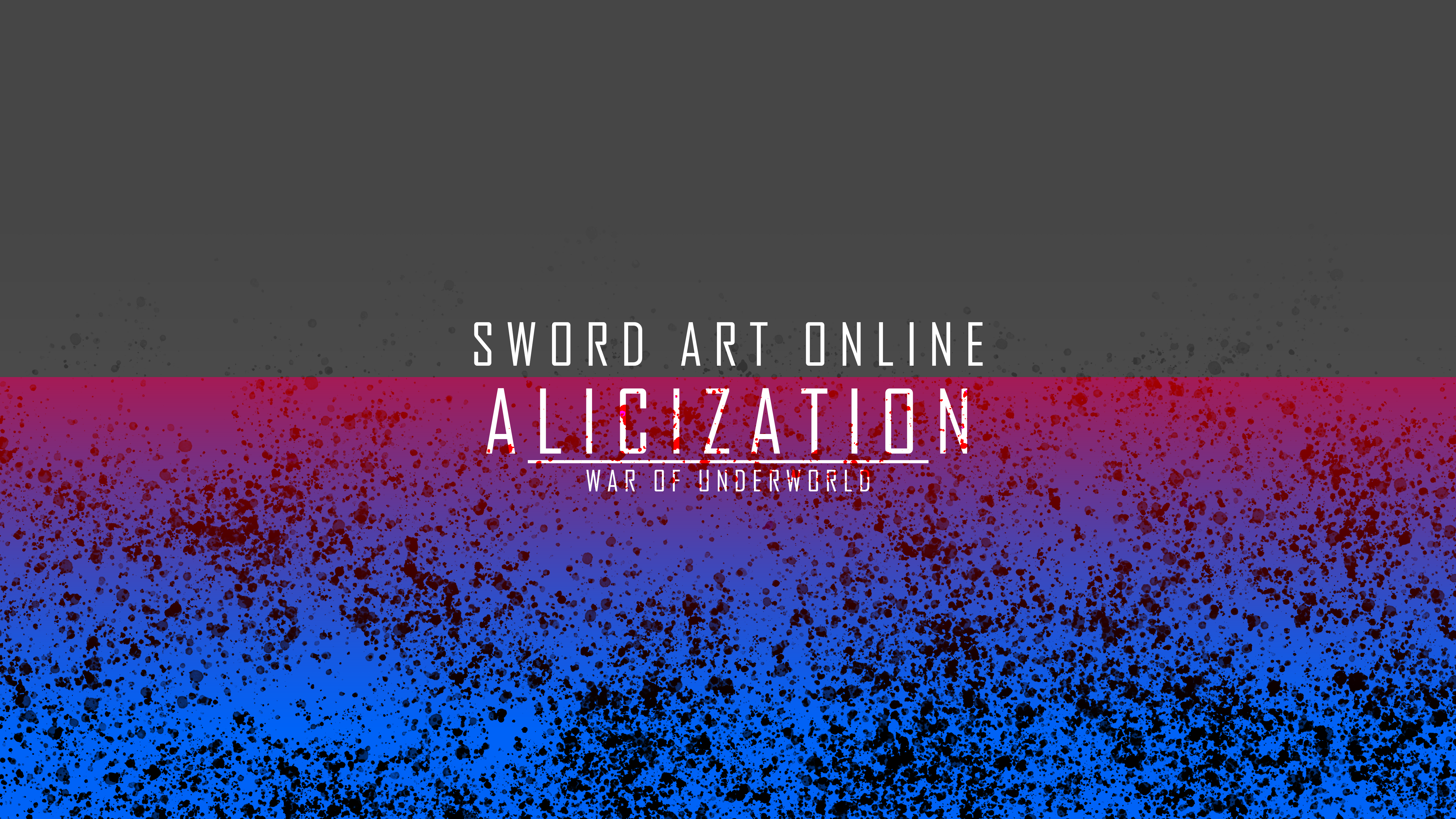 Sword Art Online Sword Art Online Alicization War Of Underworld 5120x2880