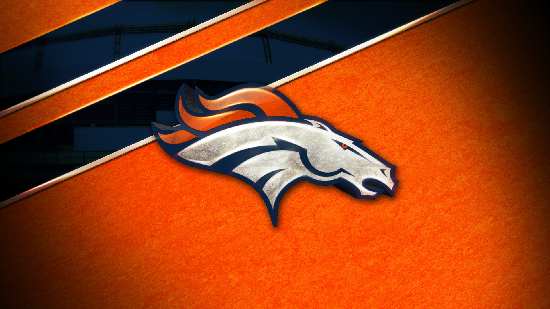 Denver Broncos Emblem Logo Nfl 1920x1080