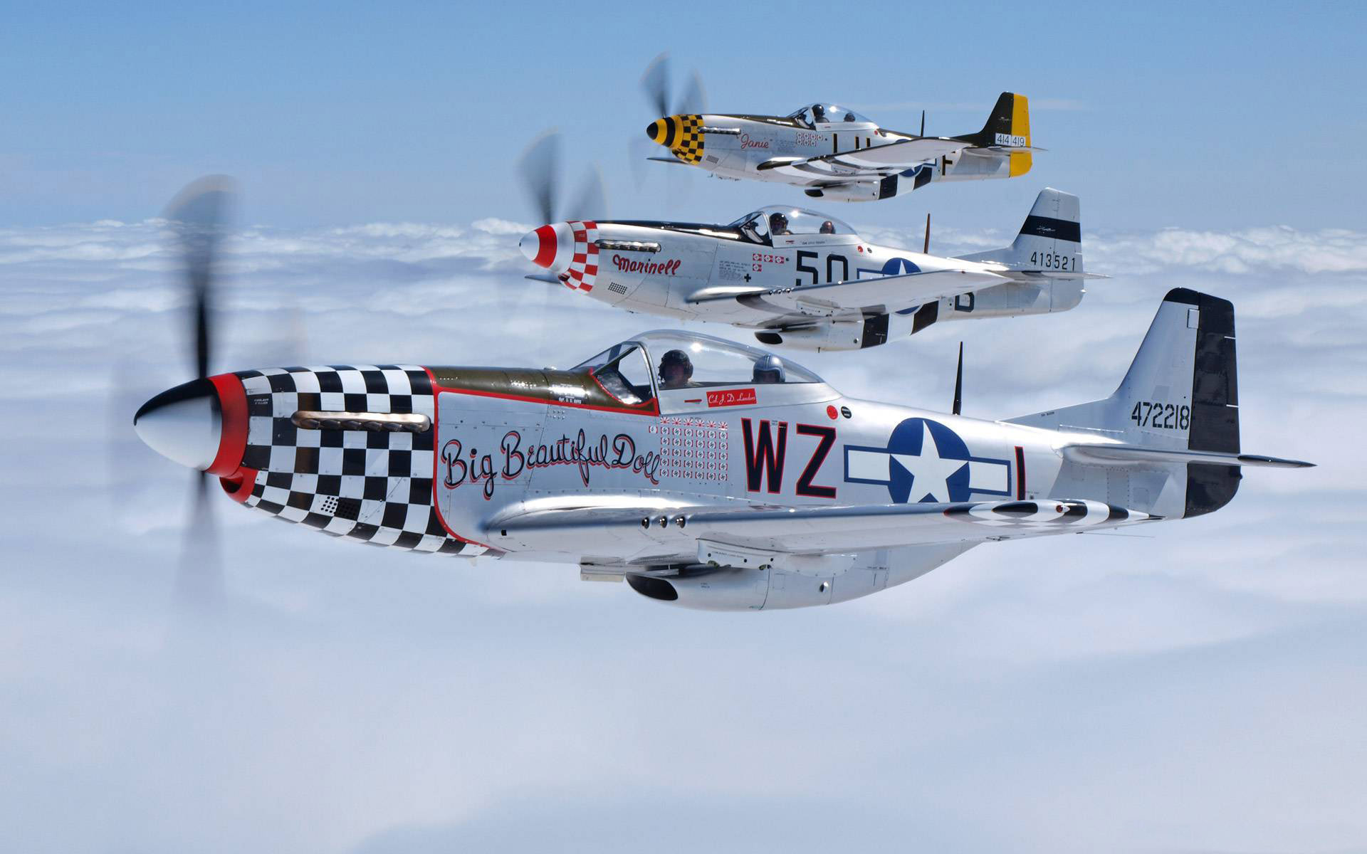 Airplane Military North American P 51 Mustang World War Ii 1920x1200