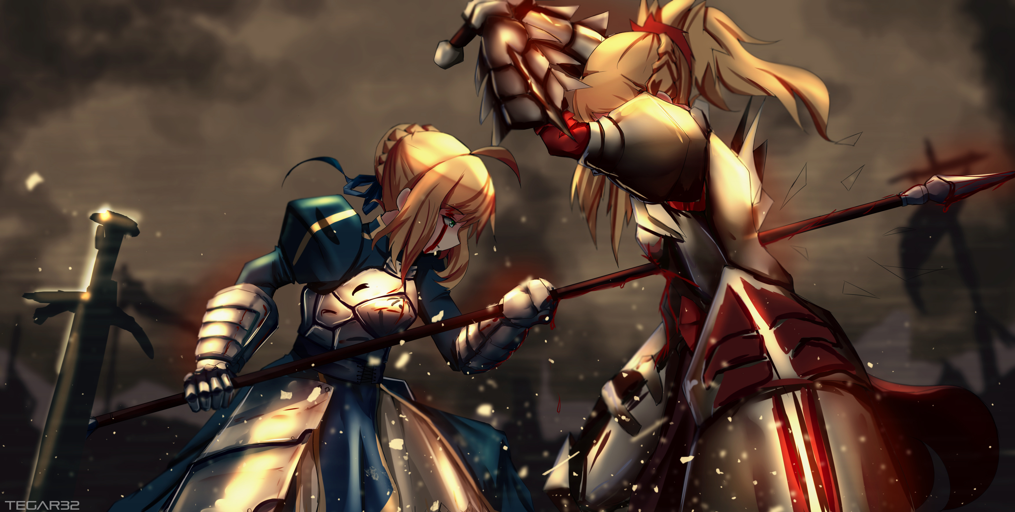Mordred Fate Apocrypha Saber Fate Series Saber Of Red Fate Apocrypha 3508x1771