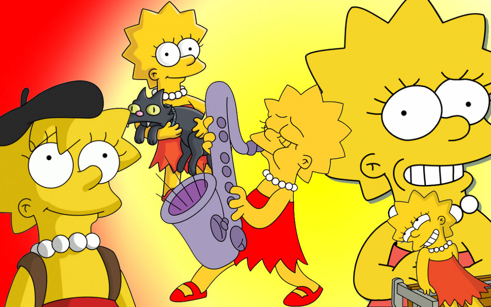 Lisa Simpson The Simpsons 1920x1200