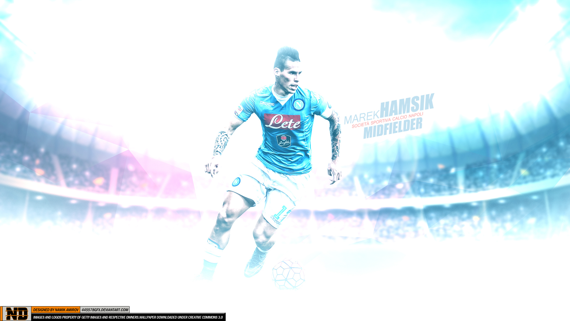 Marek Hamsik S S C Napoli Slovakian Soccer 1920x1080