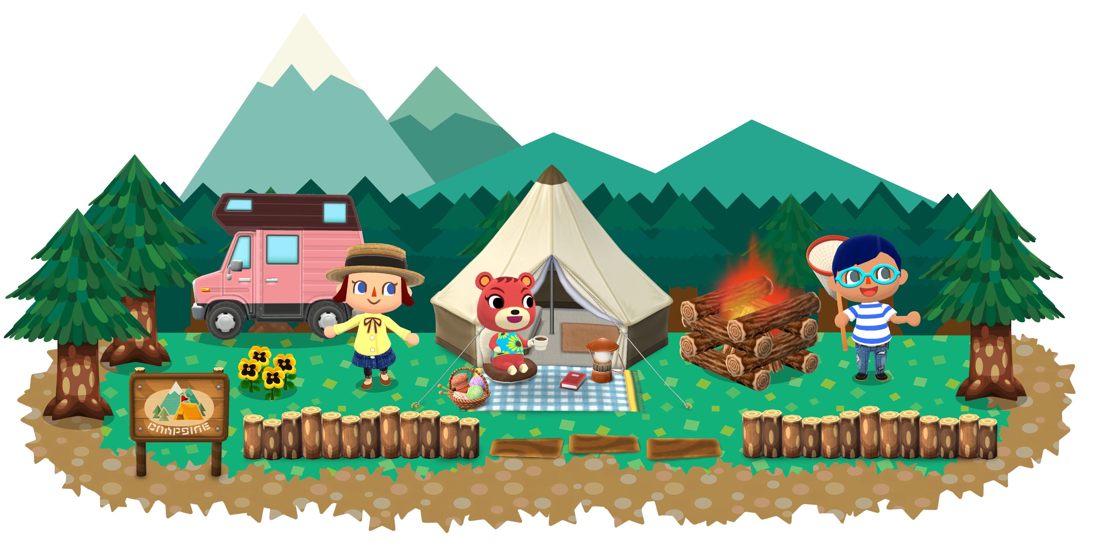 Video Game Animal Crossing Pocket Camp 3525x1786