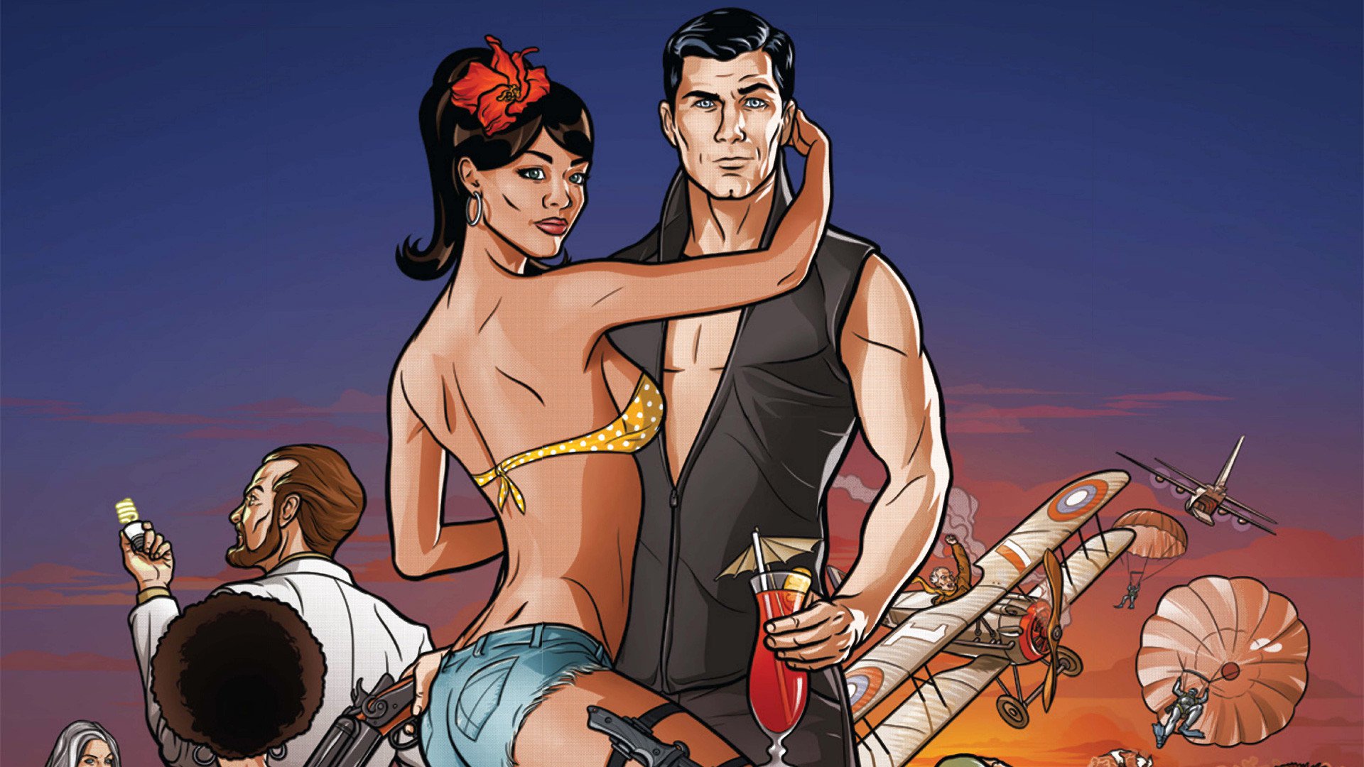 TV Show Archer 1920x1080