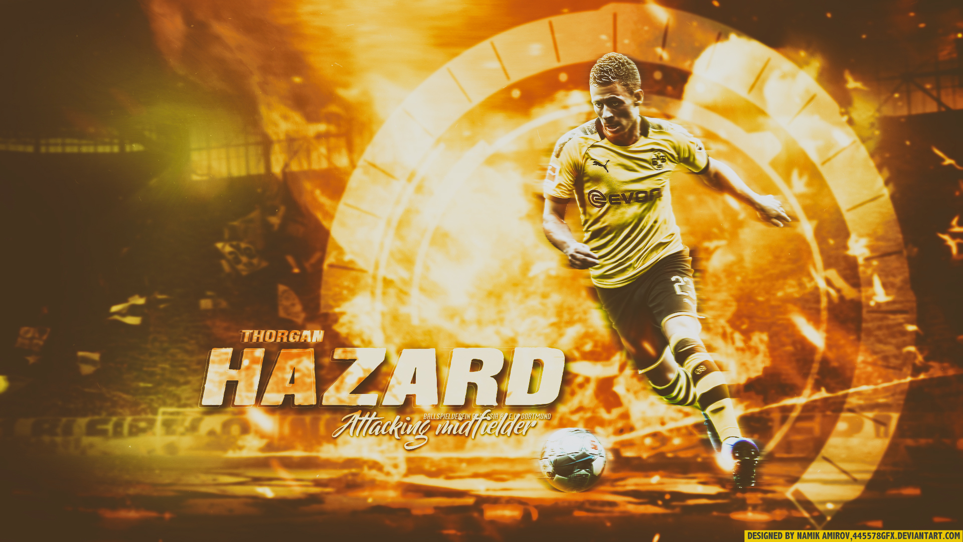 Belgian Borussia Dortmund Soccer Thorgan Hazard 1920x1080