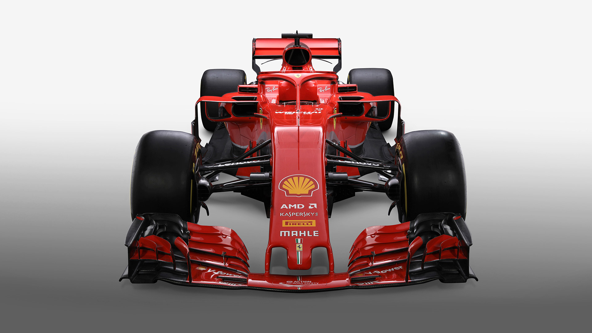 Car Ferrari Sf71h Formula 1 Race Car Red Car 1920x1080