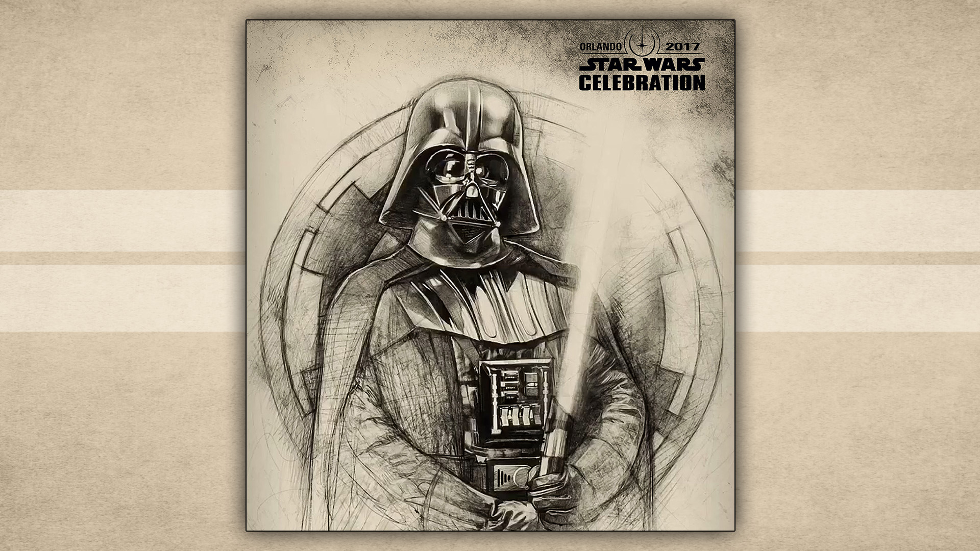 Badge Art Darth Vader Star Wars Star Wars Celebration 1920x1080