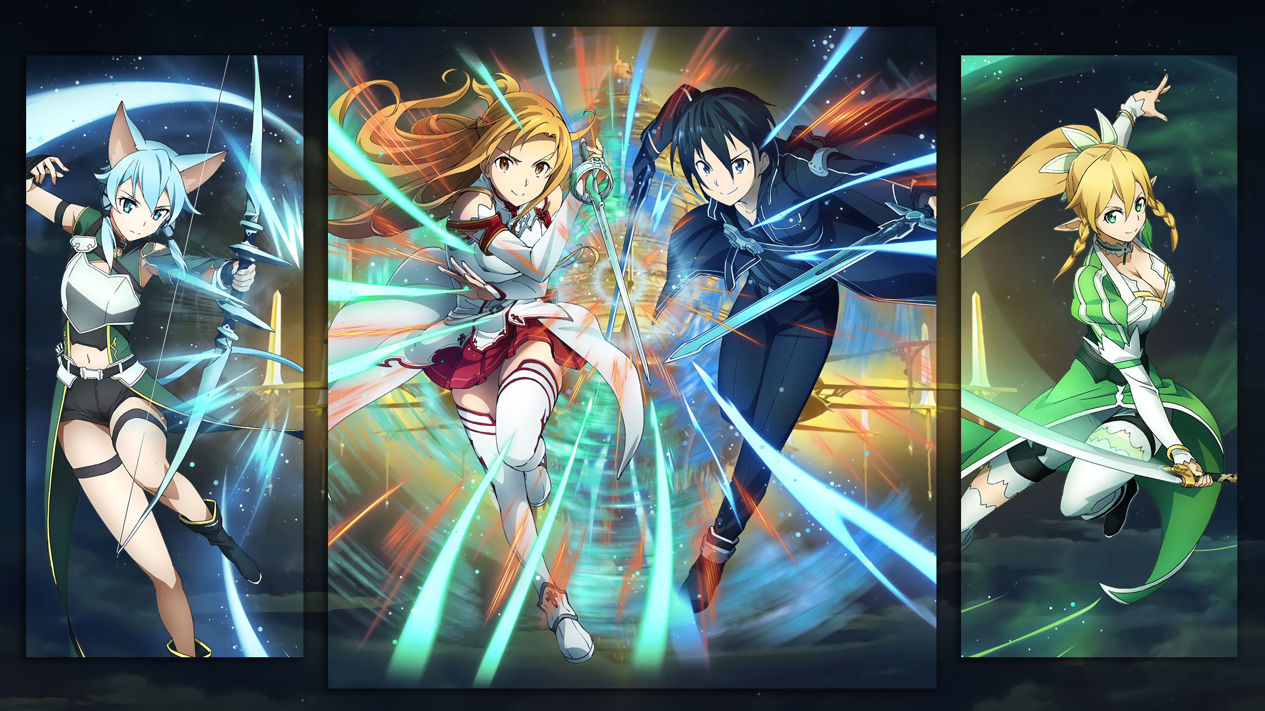 Sword Art Online Memory Defrag 2468x1388