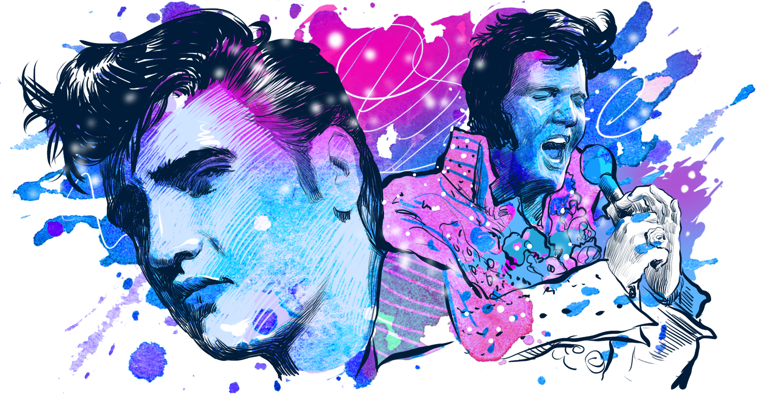 Music Elvis Presley 2500x1279