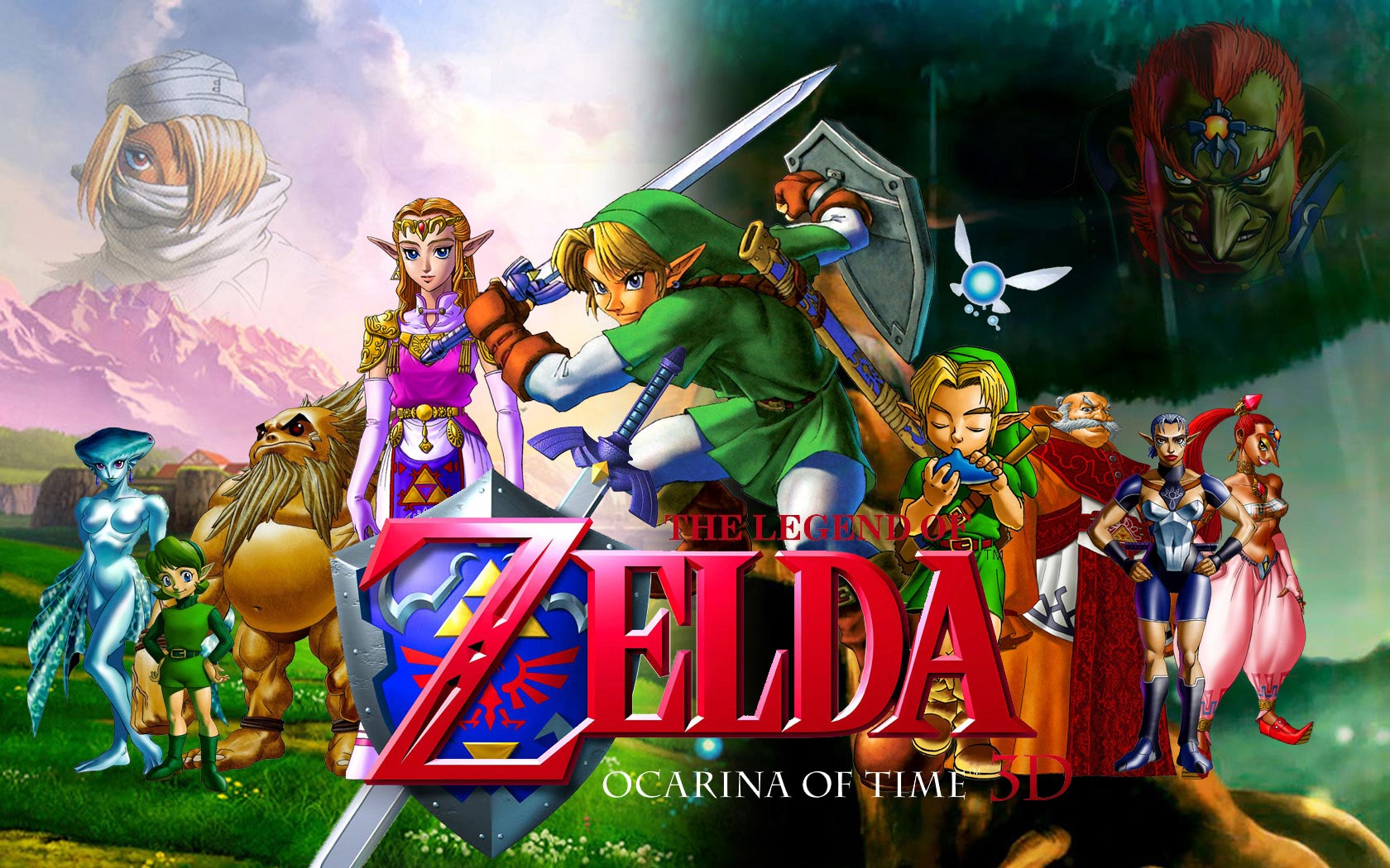 Video Game The Legend Of Zelda Ocarina Of Time 1680x1050