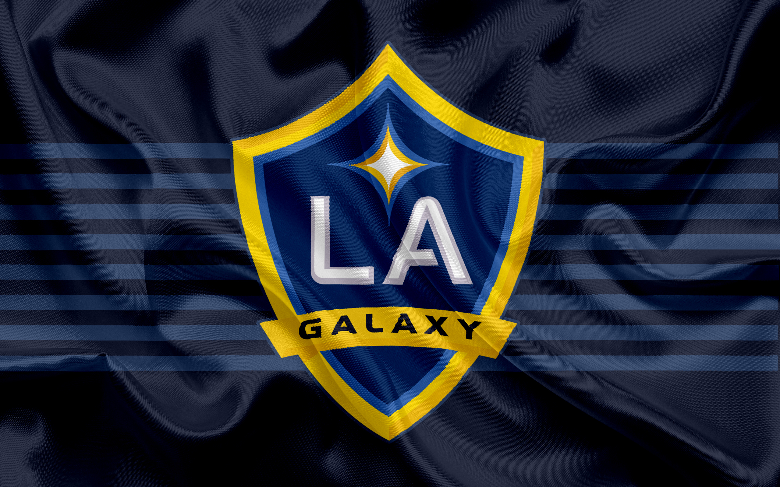 Emblem La Galaxy Logo Mls Soccer 2560x1600