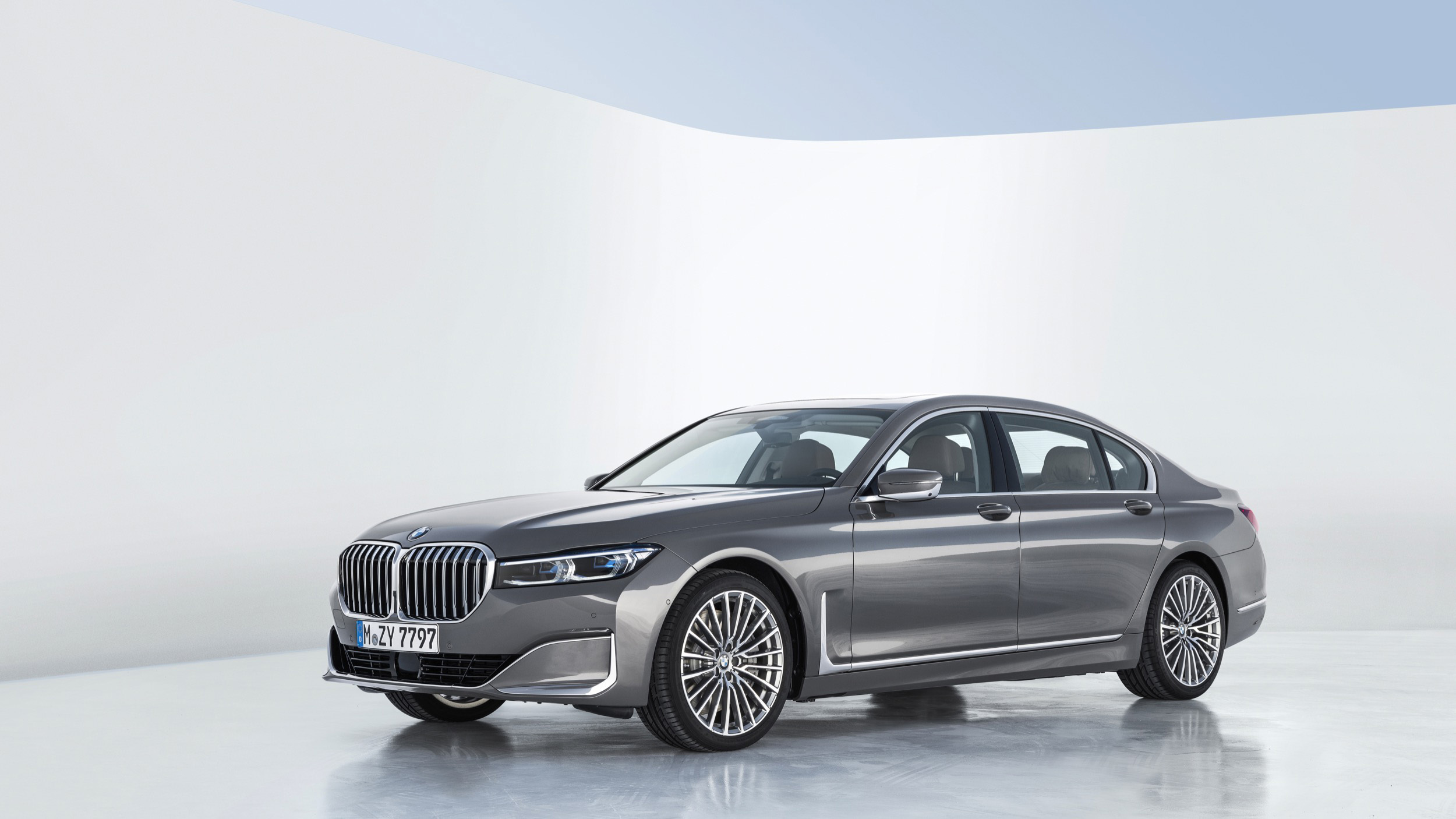 Bmw Bmw 7 Series Car Luxury Car Silver Car Vehicle 2500x1406