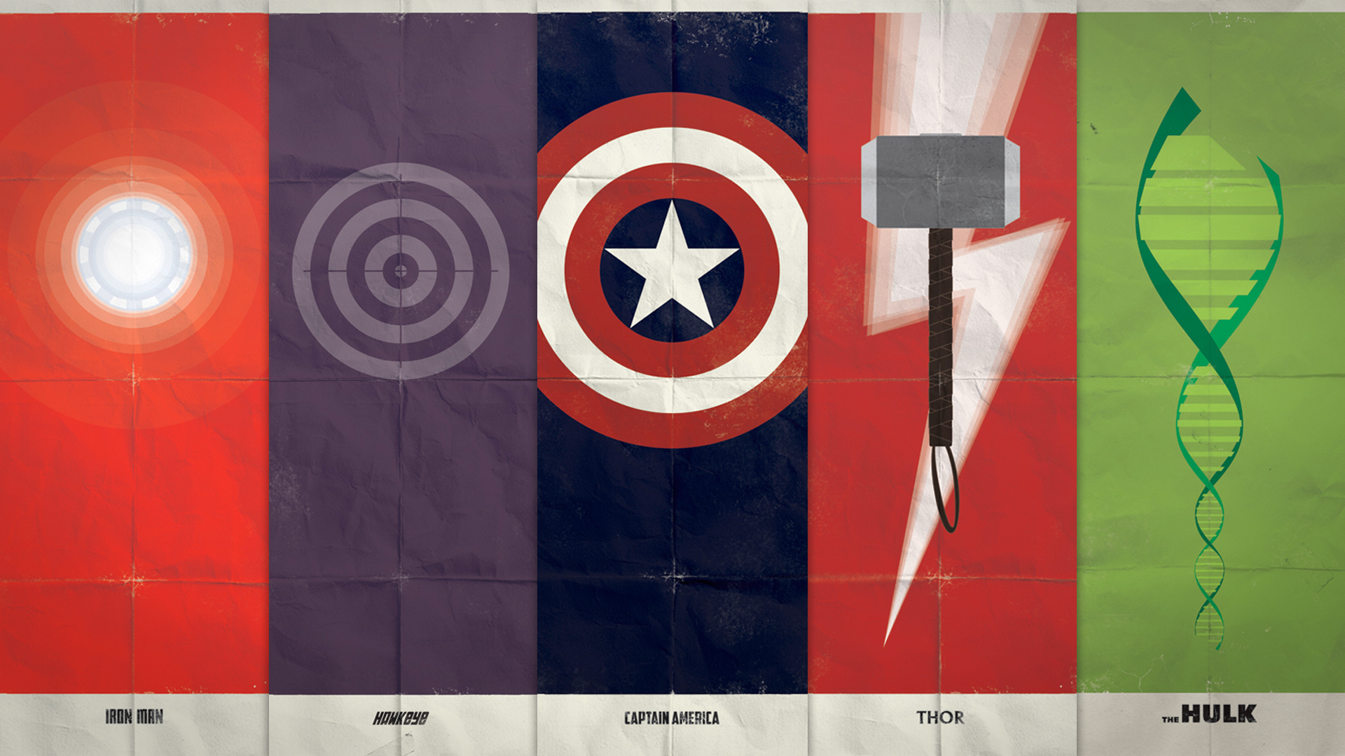 Captain America Hawkeye Hulk Iron Man Thor 1920x1080