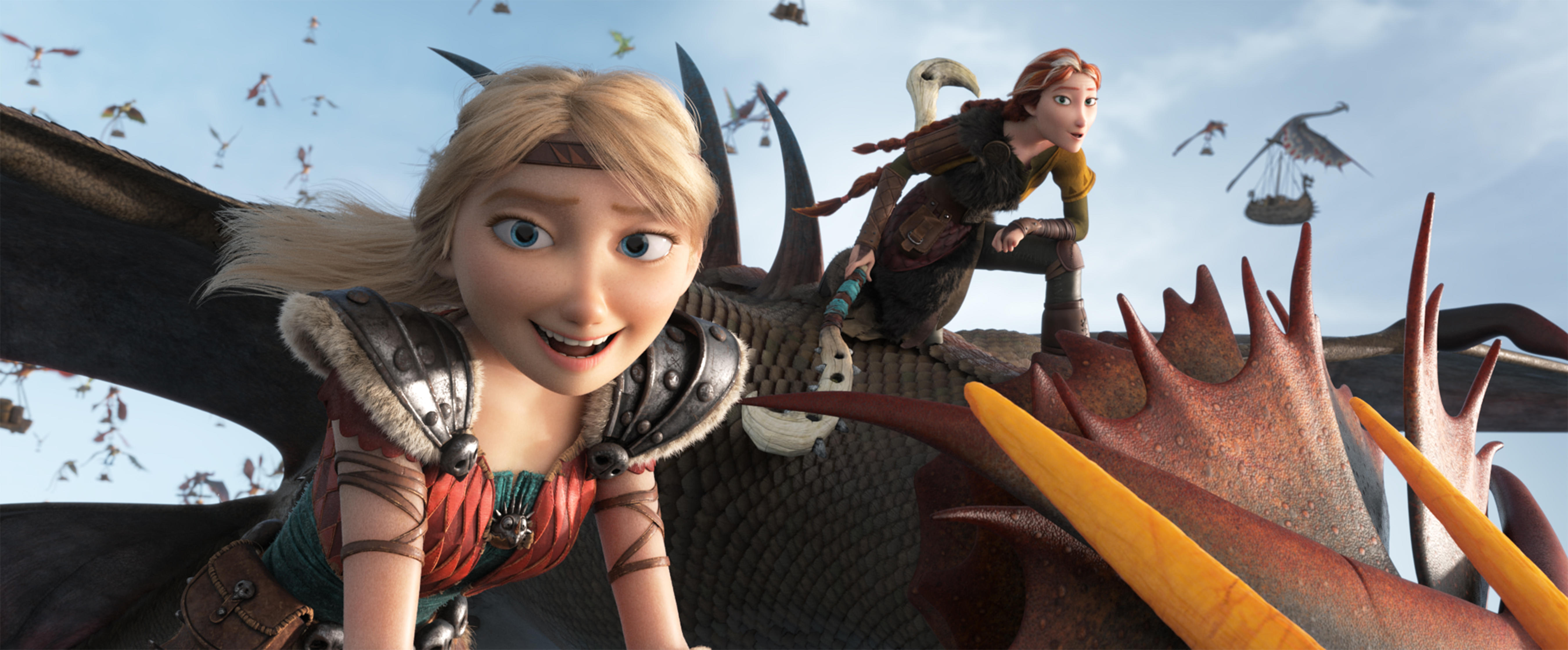 Astrid How To Train Your Dragon How To Train Your Dragon The Hidden World Valka How To Train Your Dr 5400x2239