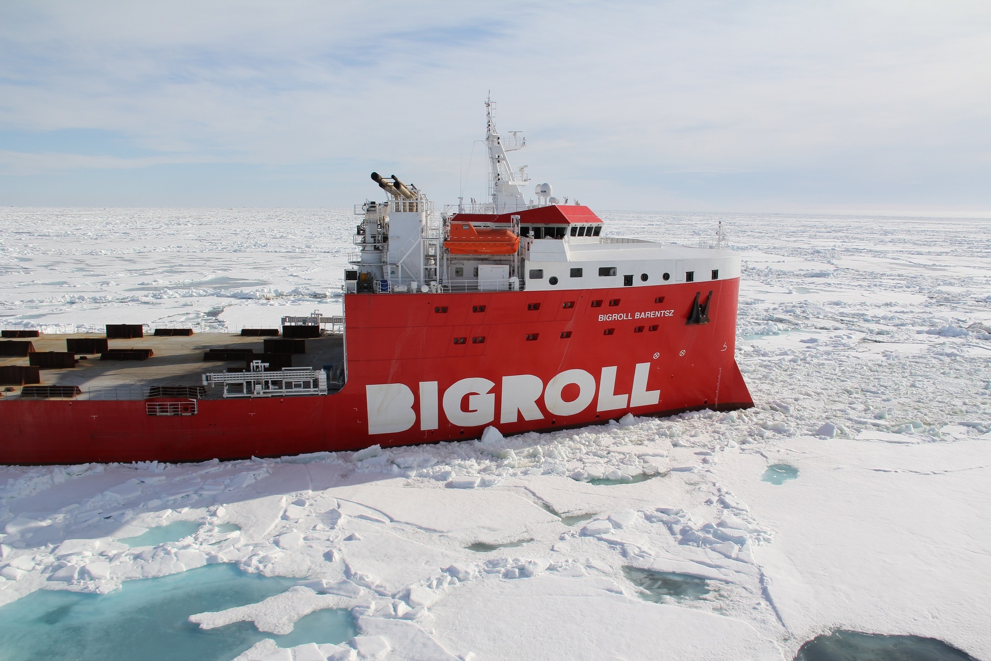 Arctic Bigroll Barentsz Ice Sea Ship 2000x1333