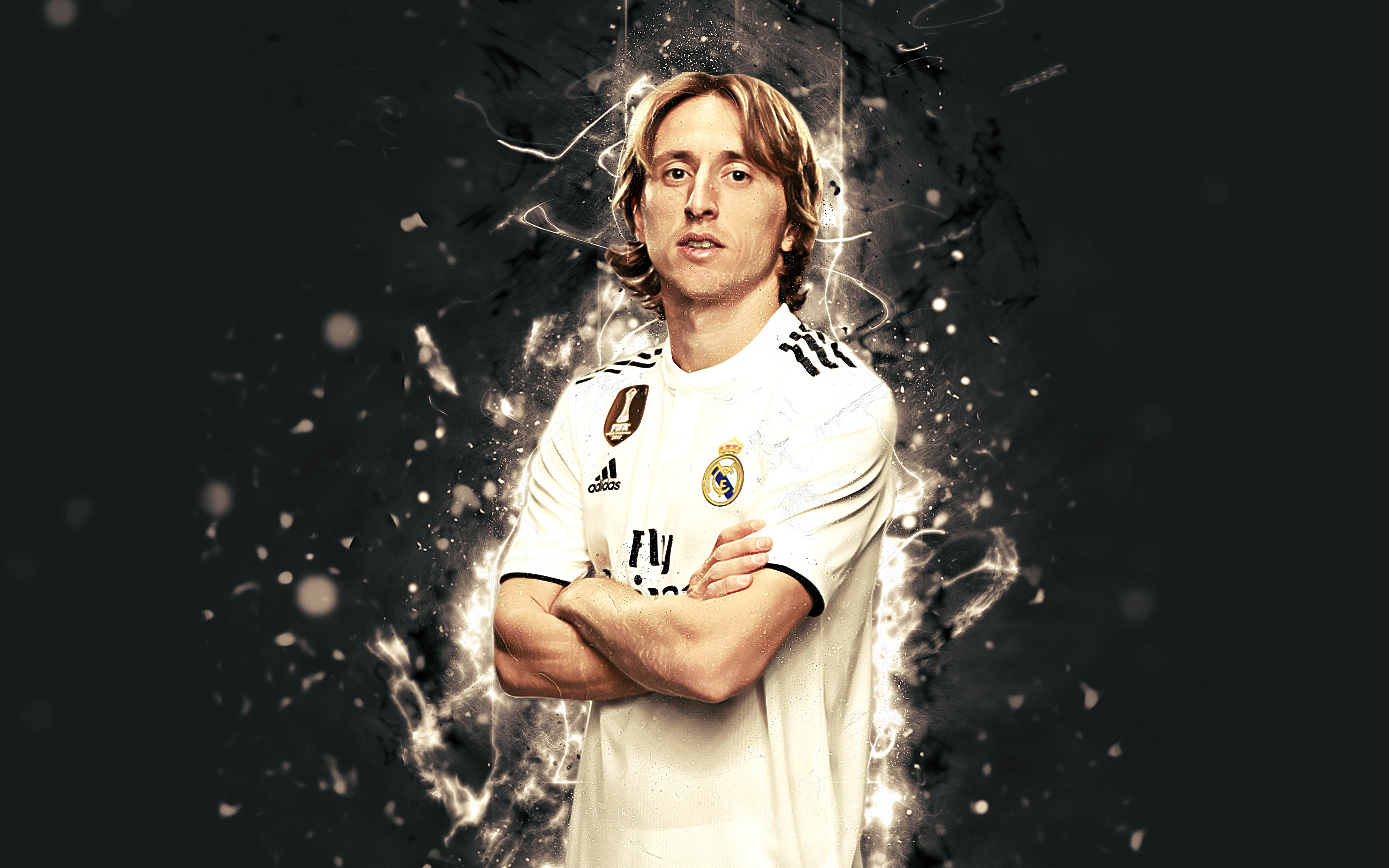 Croatian Luka Modric Real Madrid C F Soccer 3840x2400