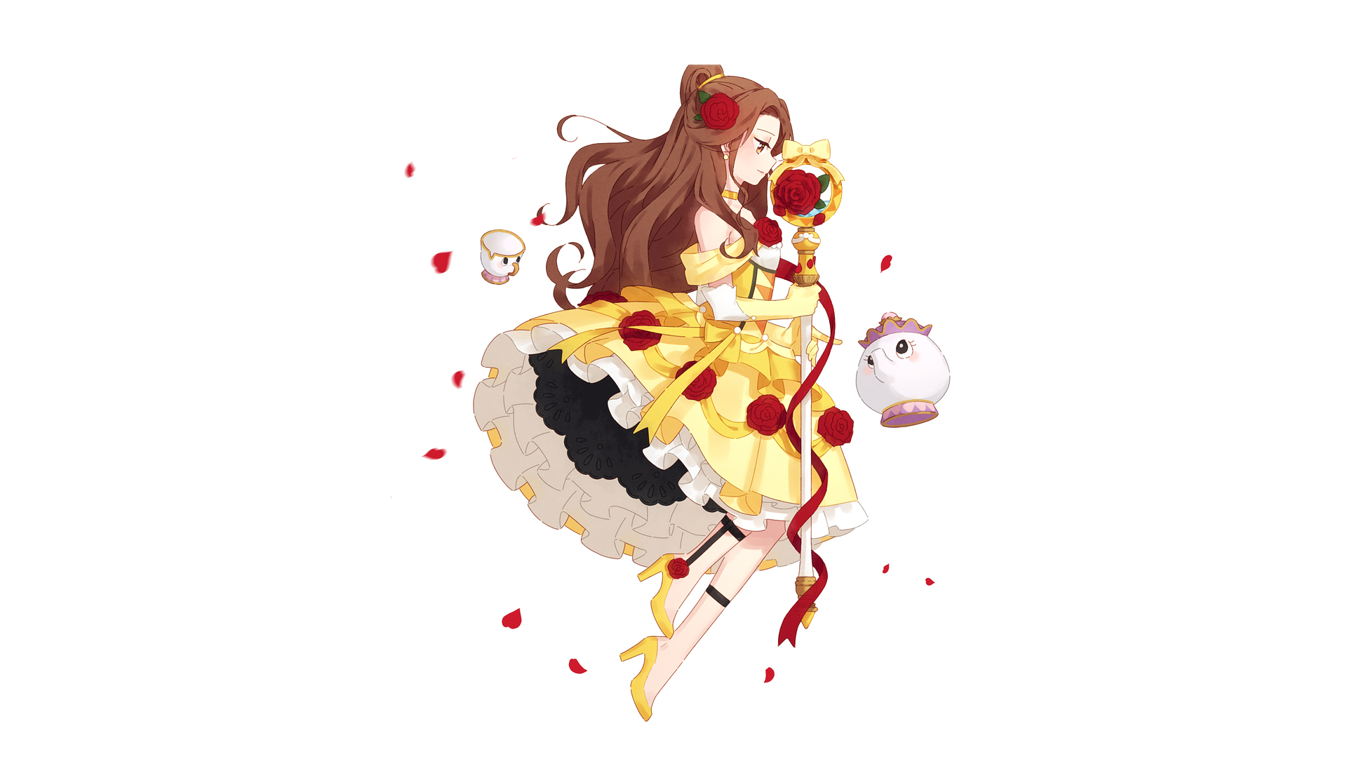 Belle Beauty And The Beast Girl 1920x1082