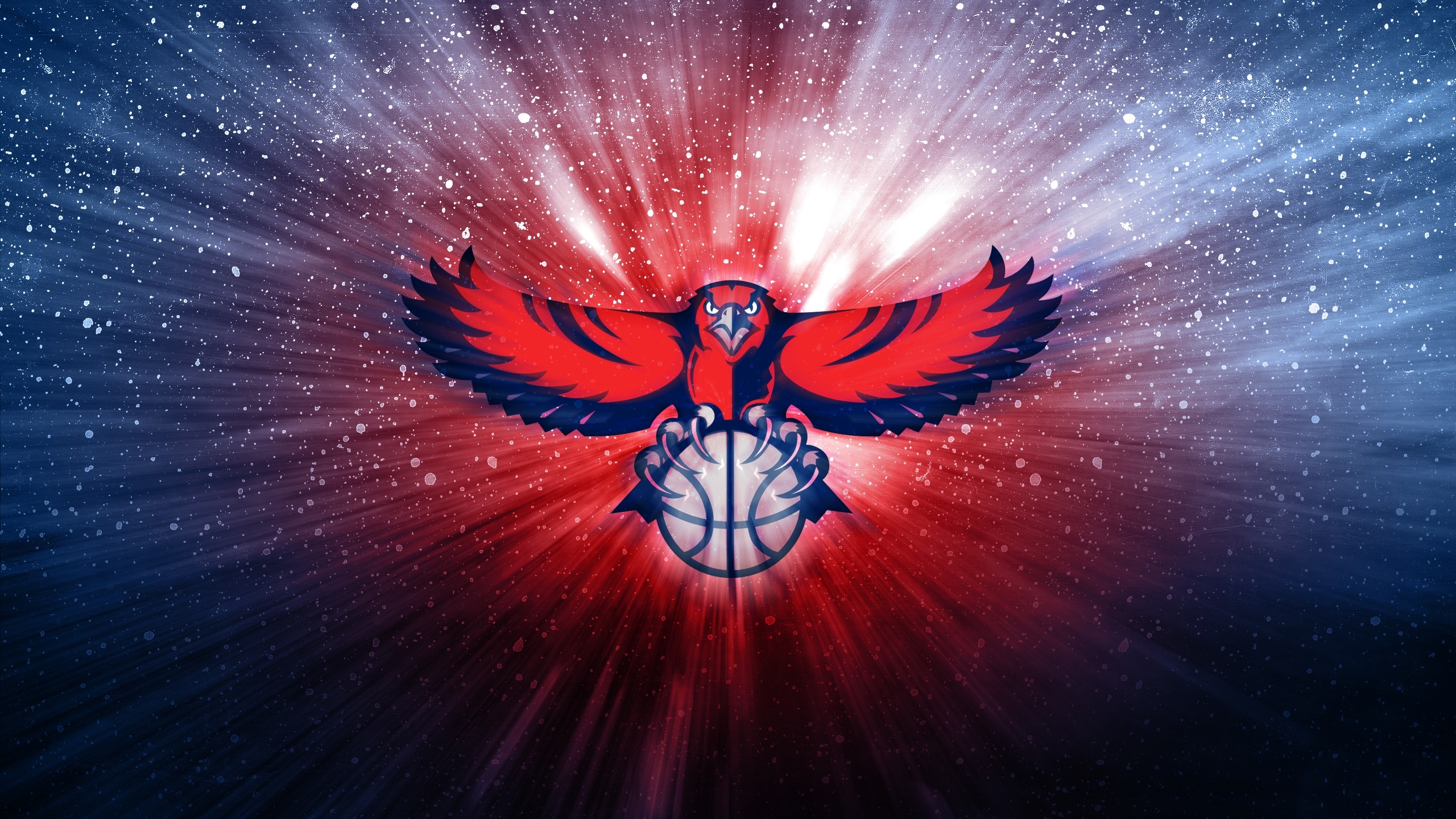 Atlanta Hawks Basketball Logo Nba 2560x1440