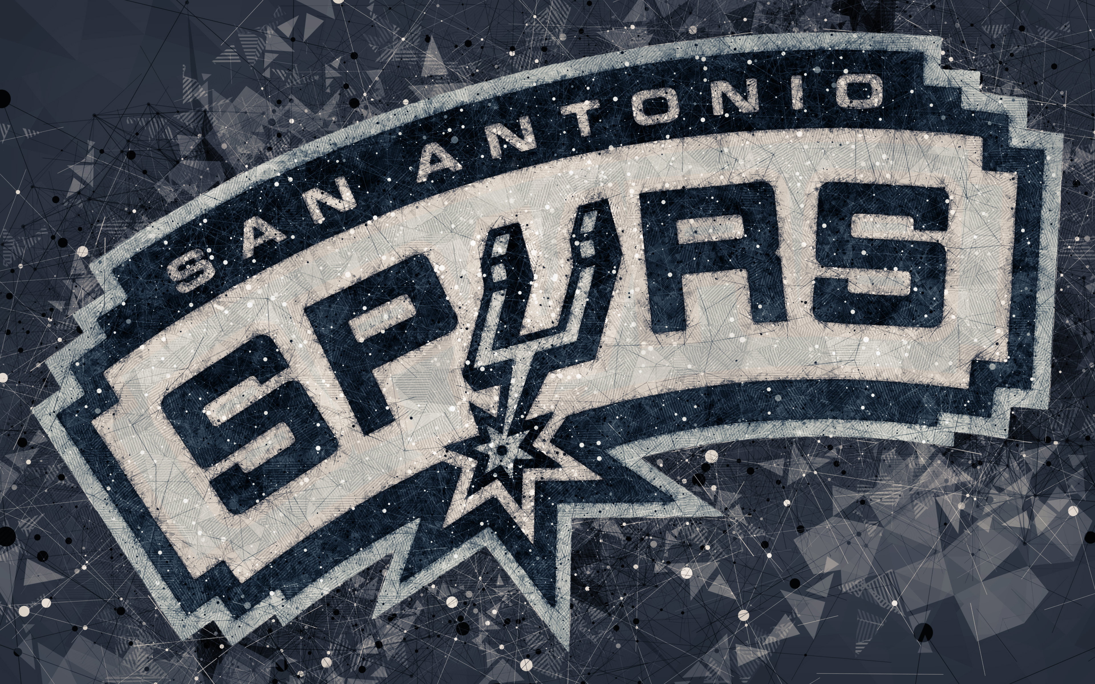 Basketball Logo Nba San Antonio Spurs 3840x2400