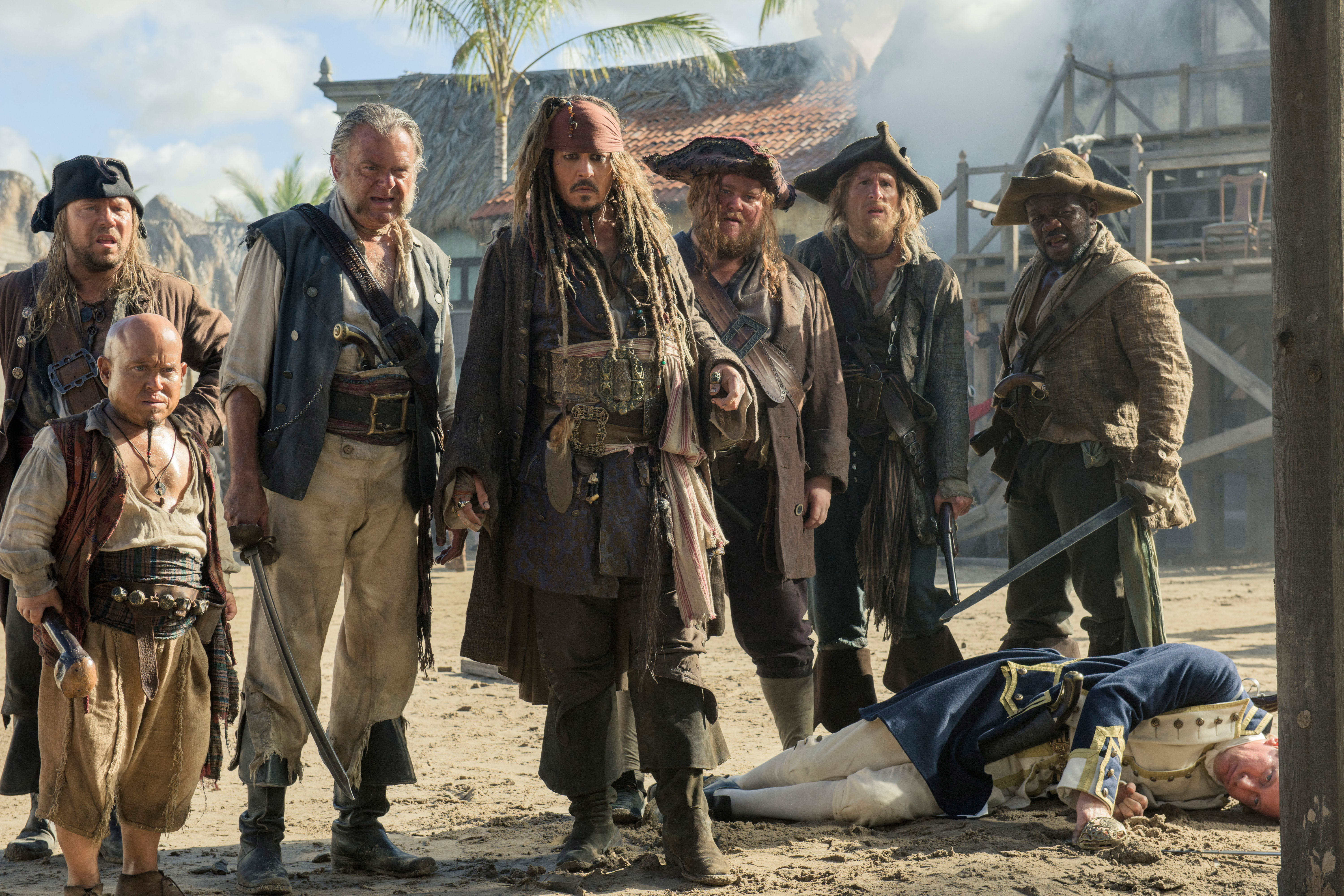 Jack Sparrow Johnny Depp Joshamee Gibbs Kevin Mcnally Martin Klebba Pirates Of The Caribbean Dead Me 6000x4000