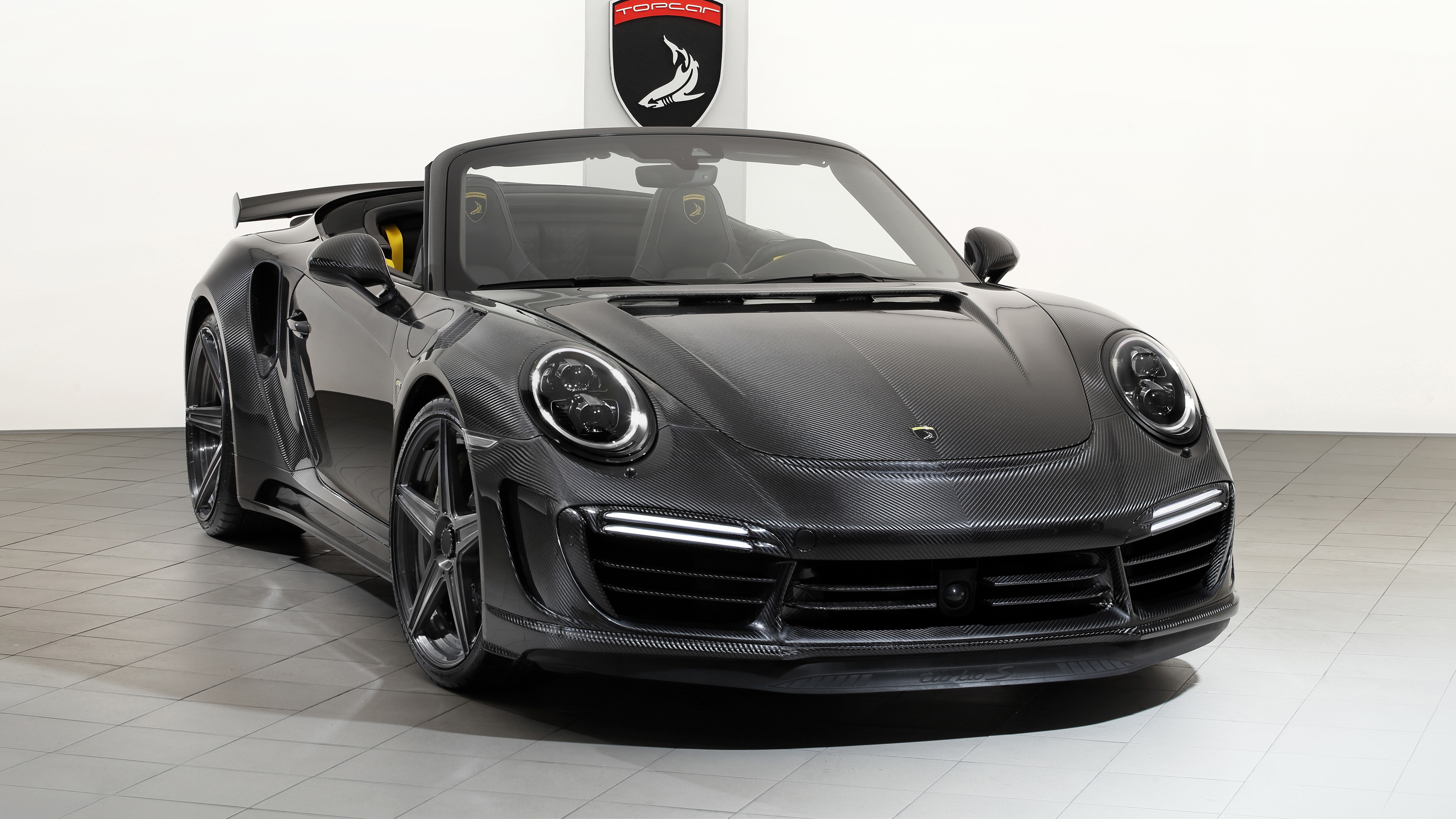 Black Car Car Porsche Porsche 911 Porsche 911 Turbo Sport Car Vehicle 4096x2304