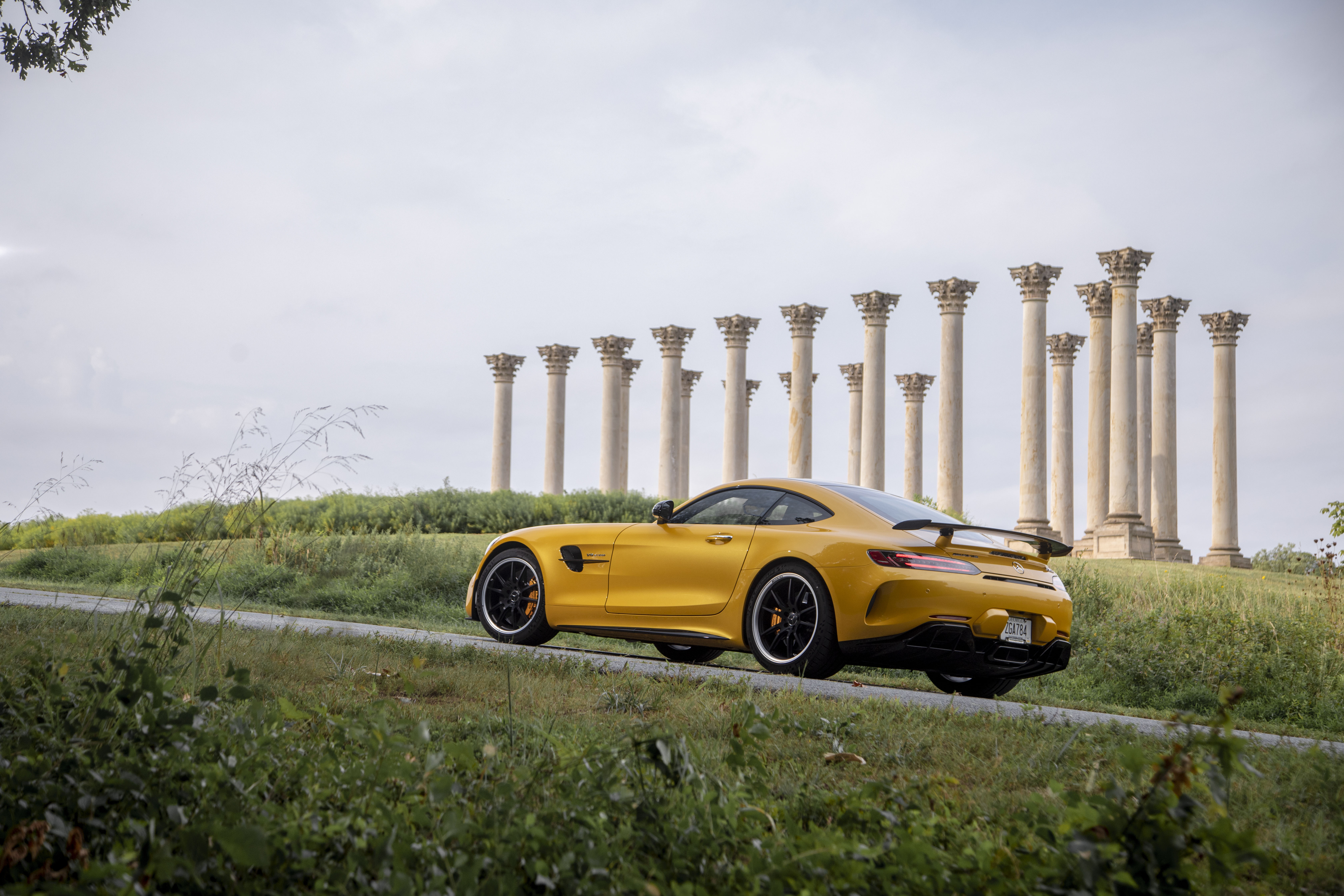 Car Mercedes Amg Gt R Mercedes Benz Sport Car Supercar Vehicle Yellow Car 6720x4480