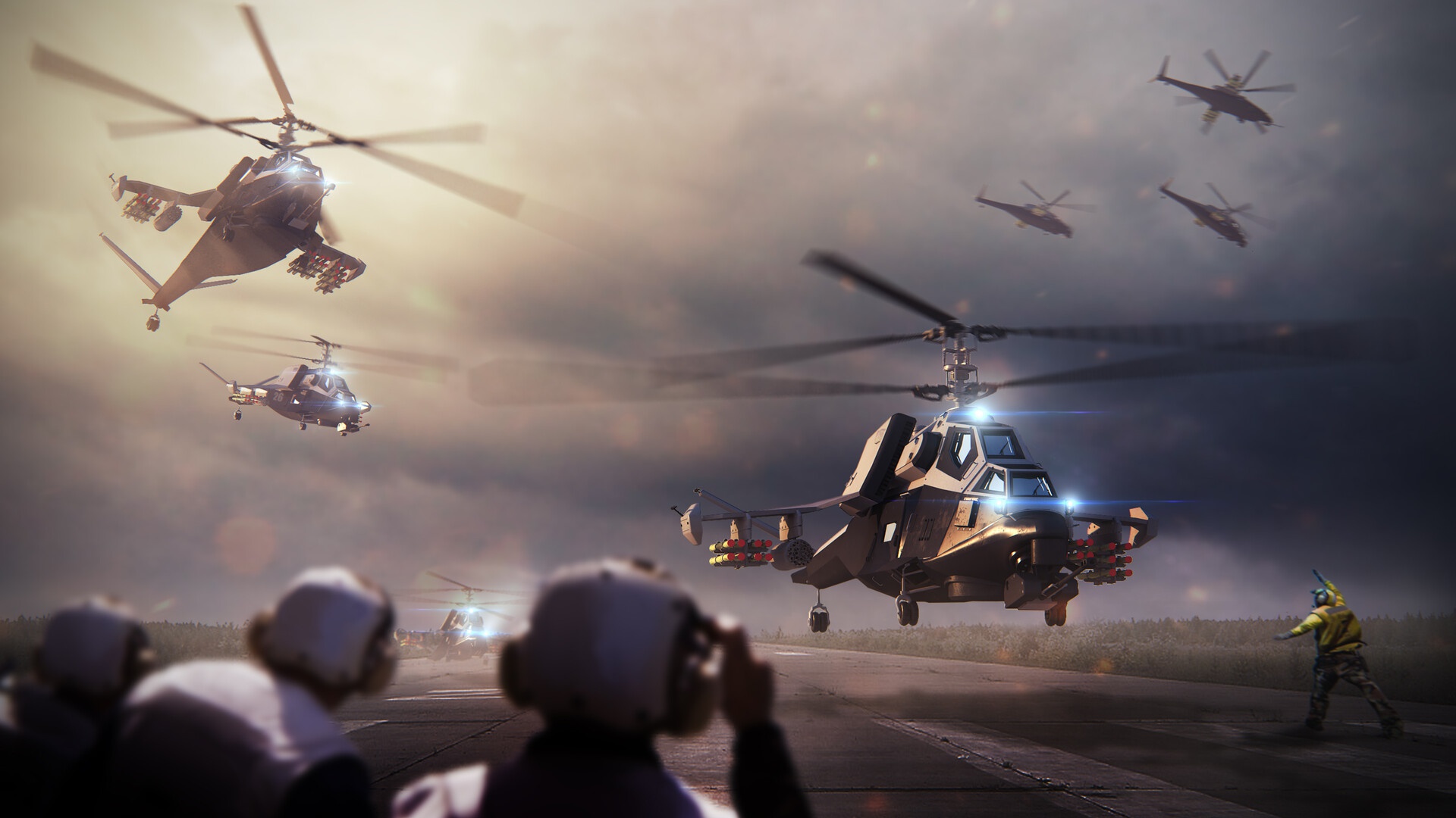 Aircraft Army Attack Helicopter Helicopter 1920x1080