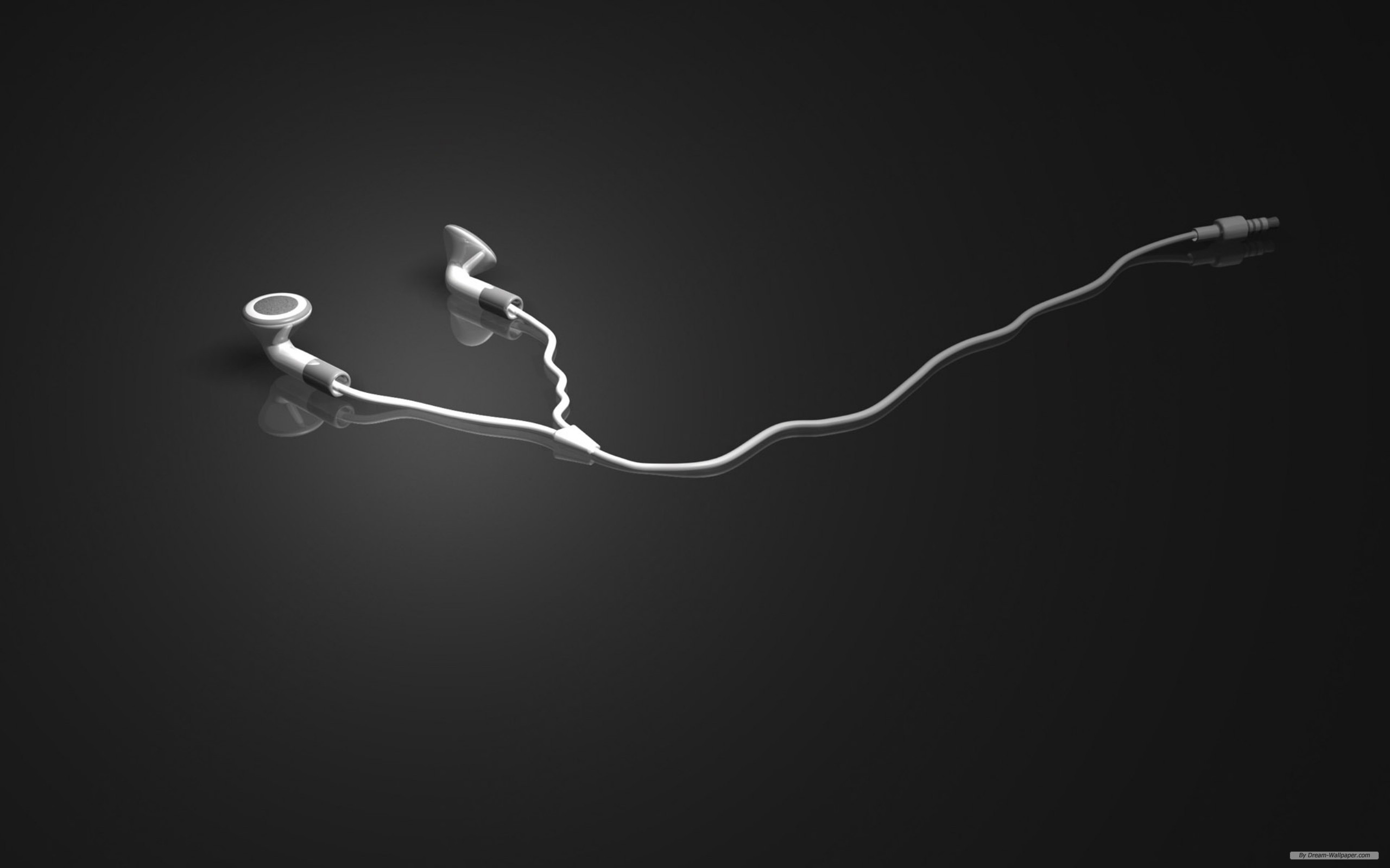 Earbuds Music 2560x1600