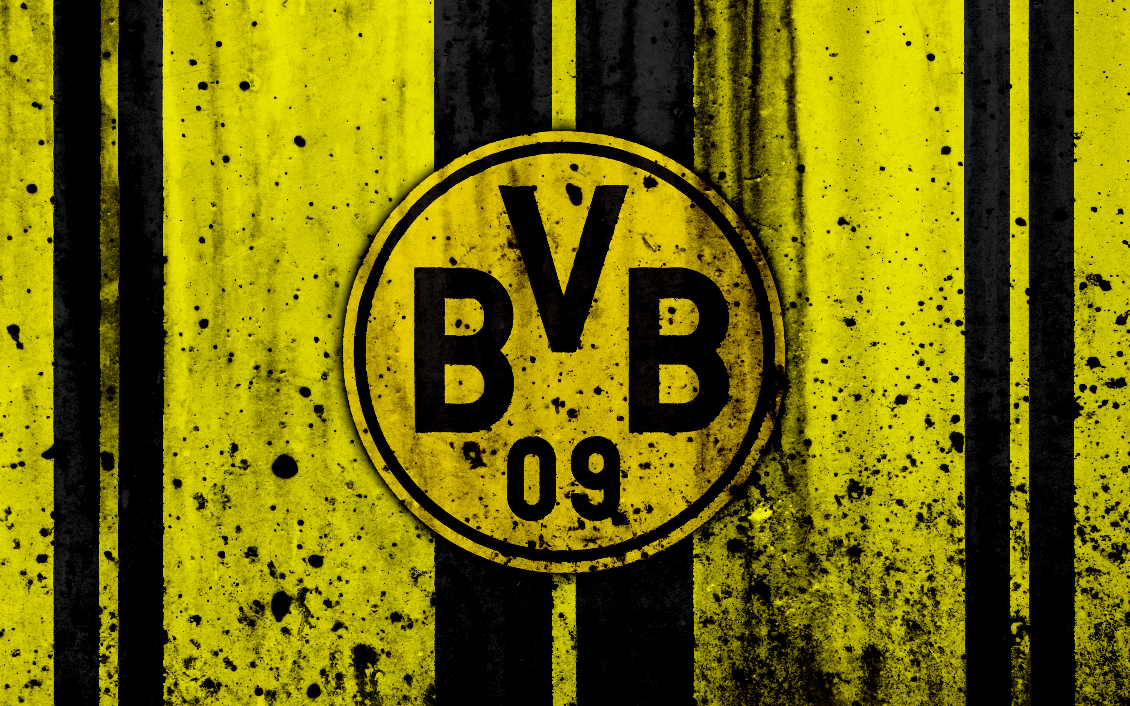 Bvb Borussia Dortmund Emblem Logo Soccer 3840x2400