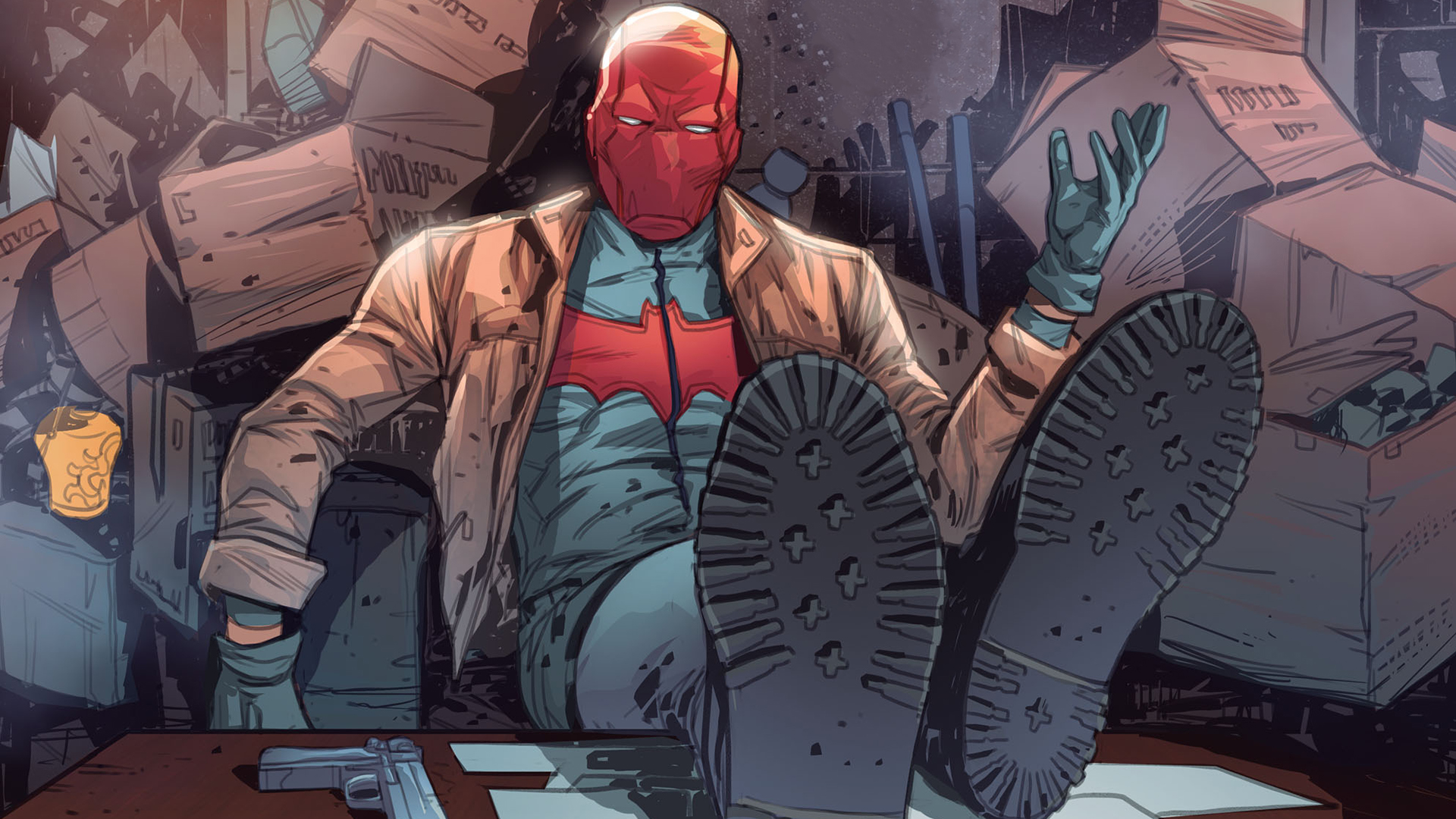 Batman Jason Todd Red Hood Red Hood And The Outlaws 1920x1080