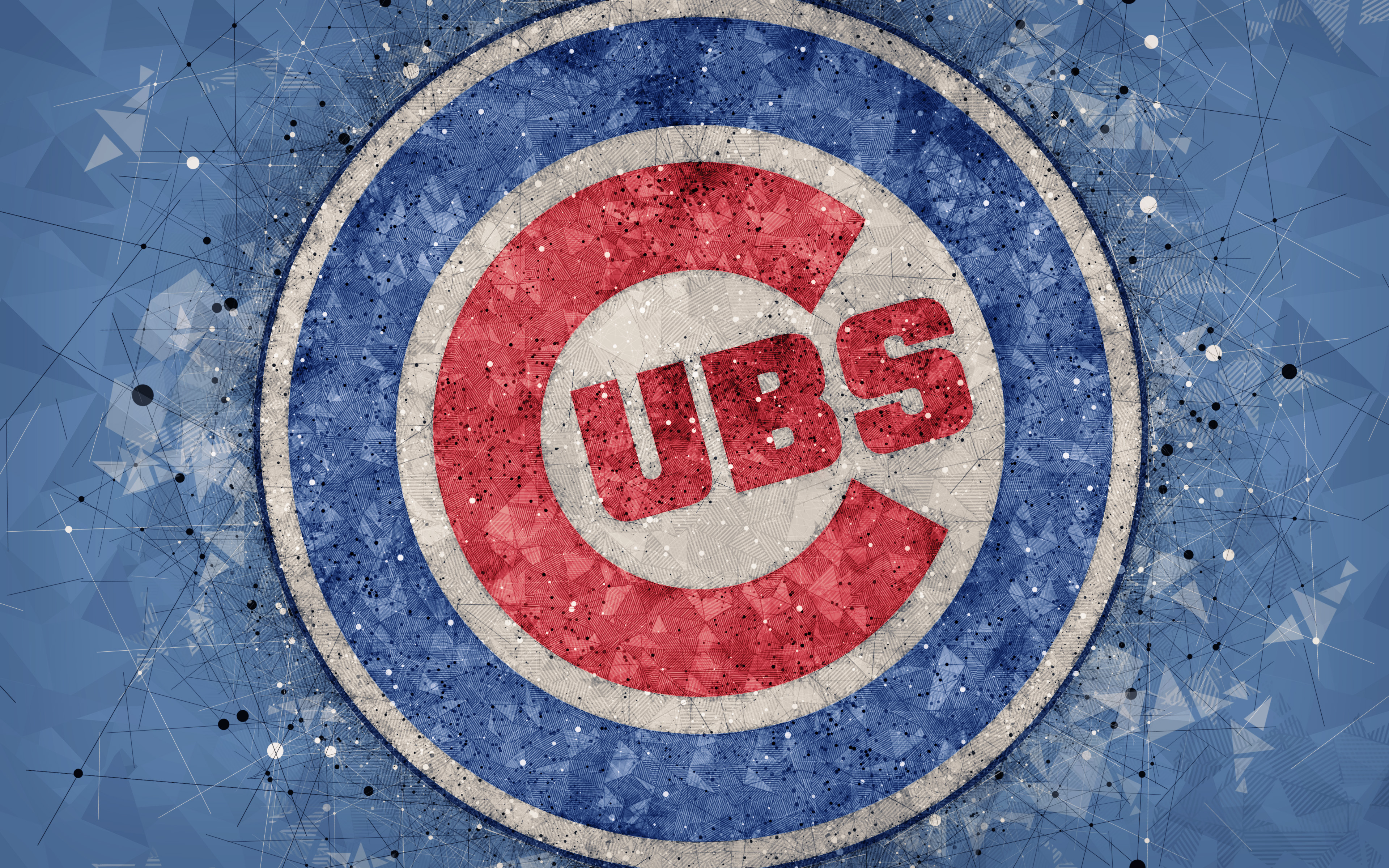 Baseball Chicago Cubs Logo Mlb 3840x2400