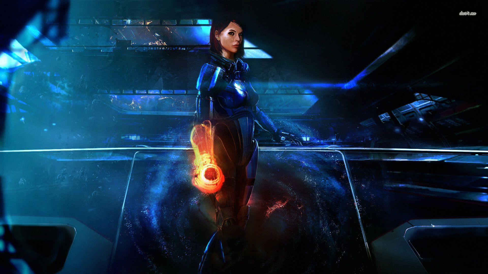 Ashley Williams Mass Effect 3 1920x1080