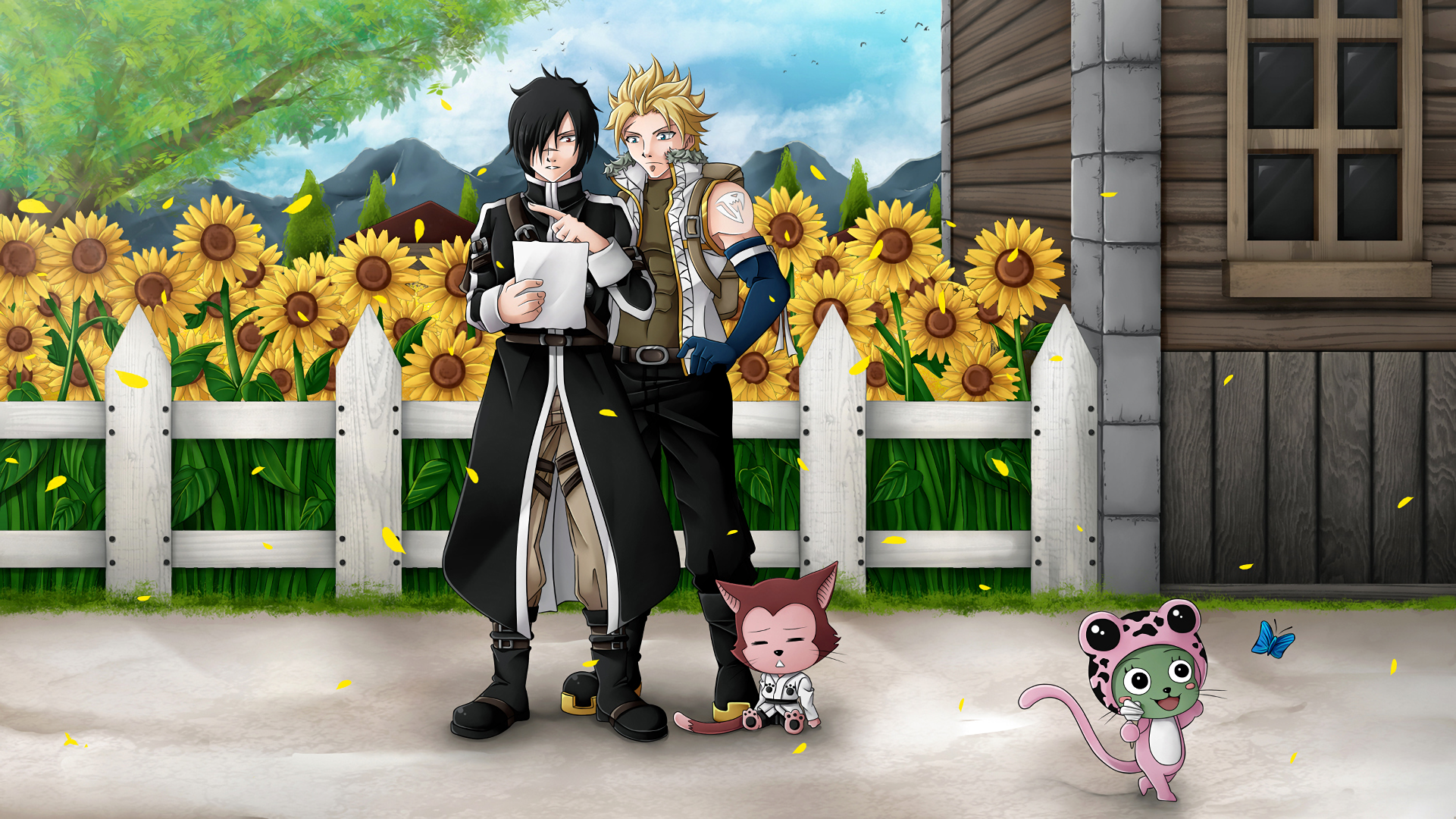 Frosch Fairy Tail Lector Fairy Tail Rogue Cheney Sting Eucliffe 1921x1080