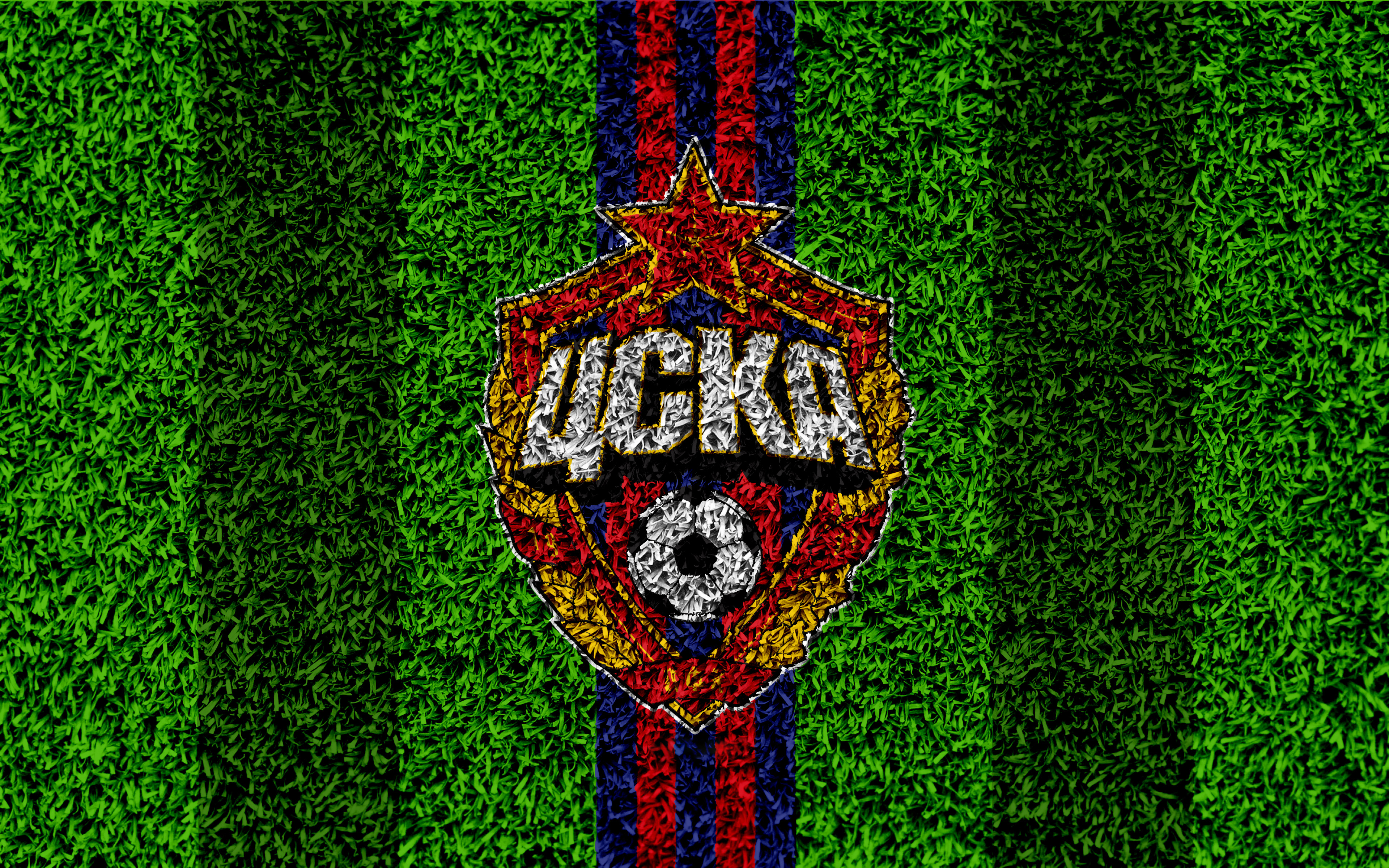 Emblem Logo Pfc Cska Moscow Soccer 3840x2400