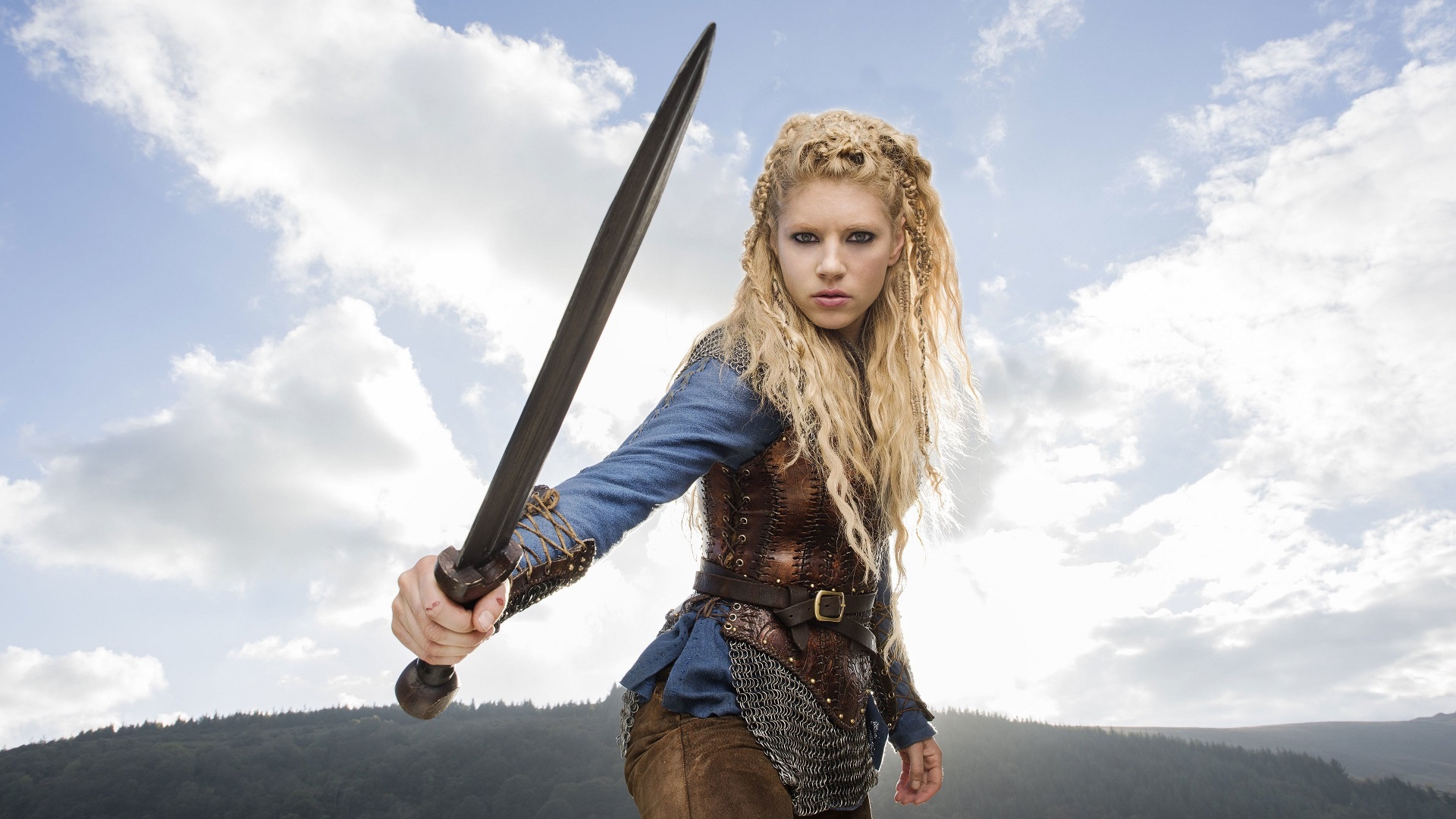 Katheryn Winnick Lagertha Vikings 1920x1080