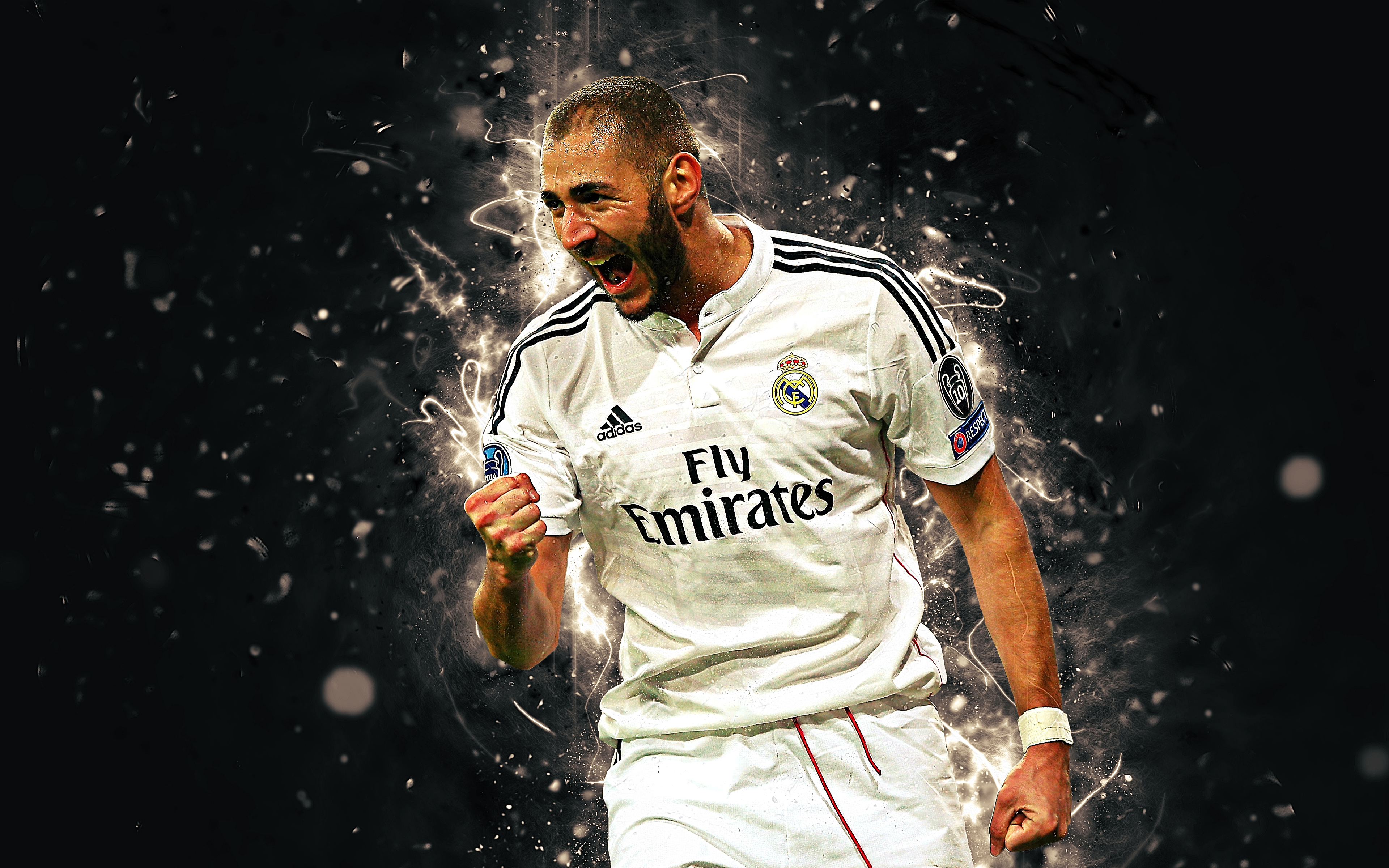 French Karim Benzema Real Madrid C F Soccer 3840x2400