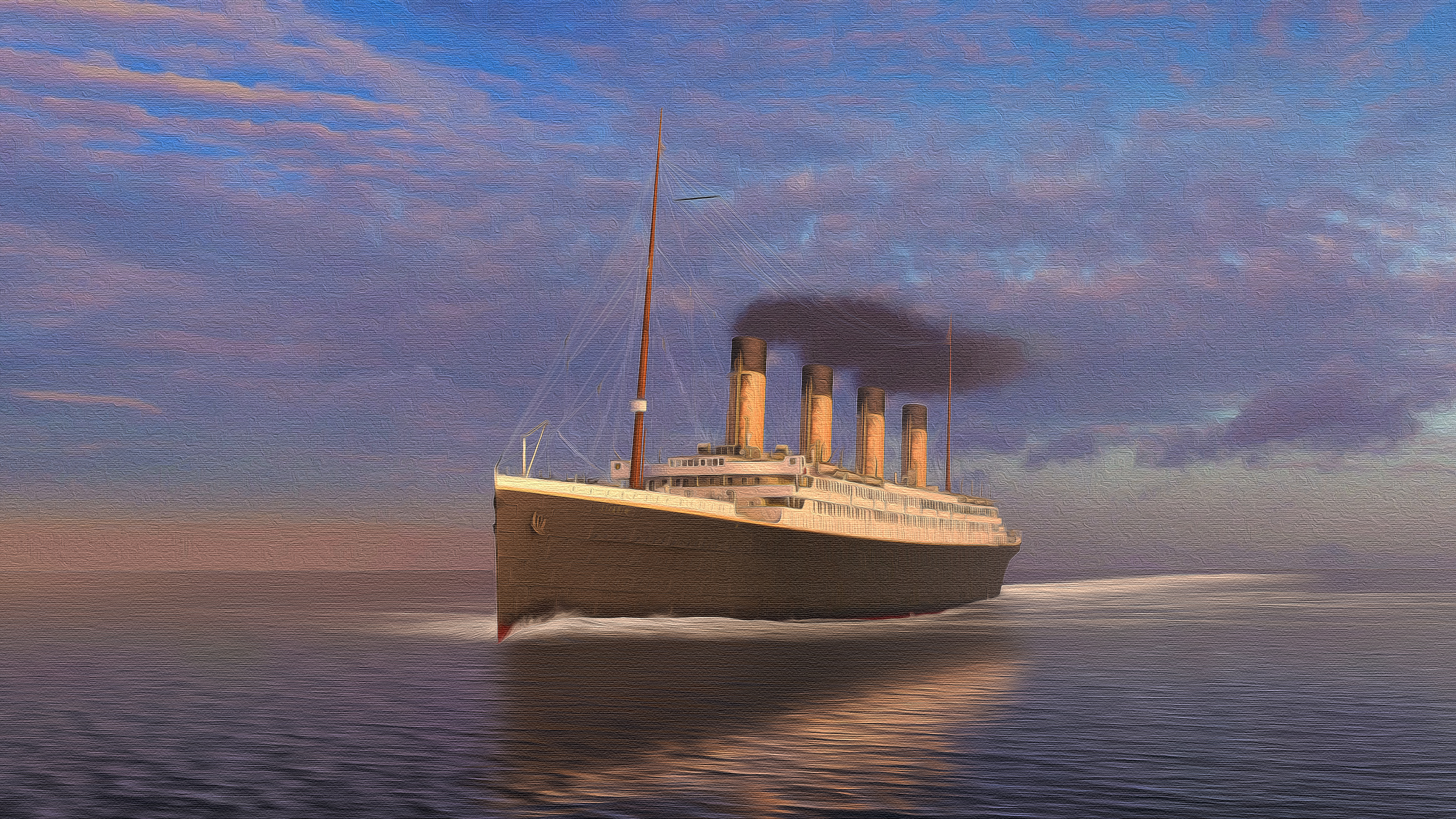 Artistic Titanic 3840x2160
