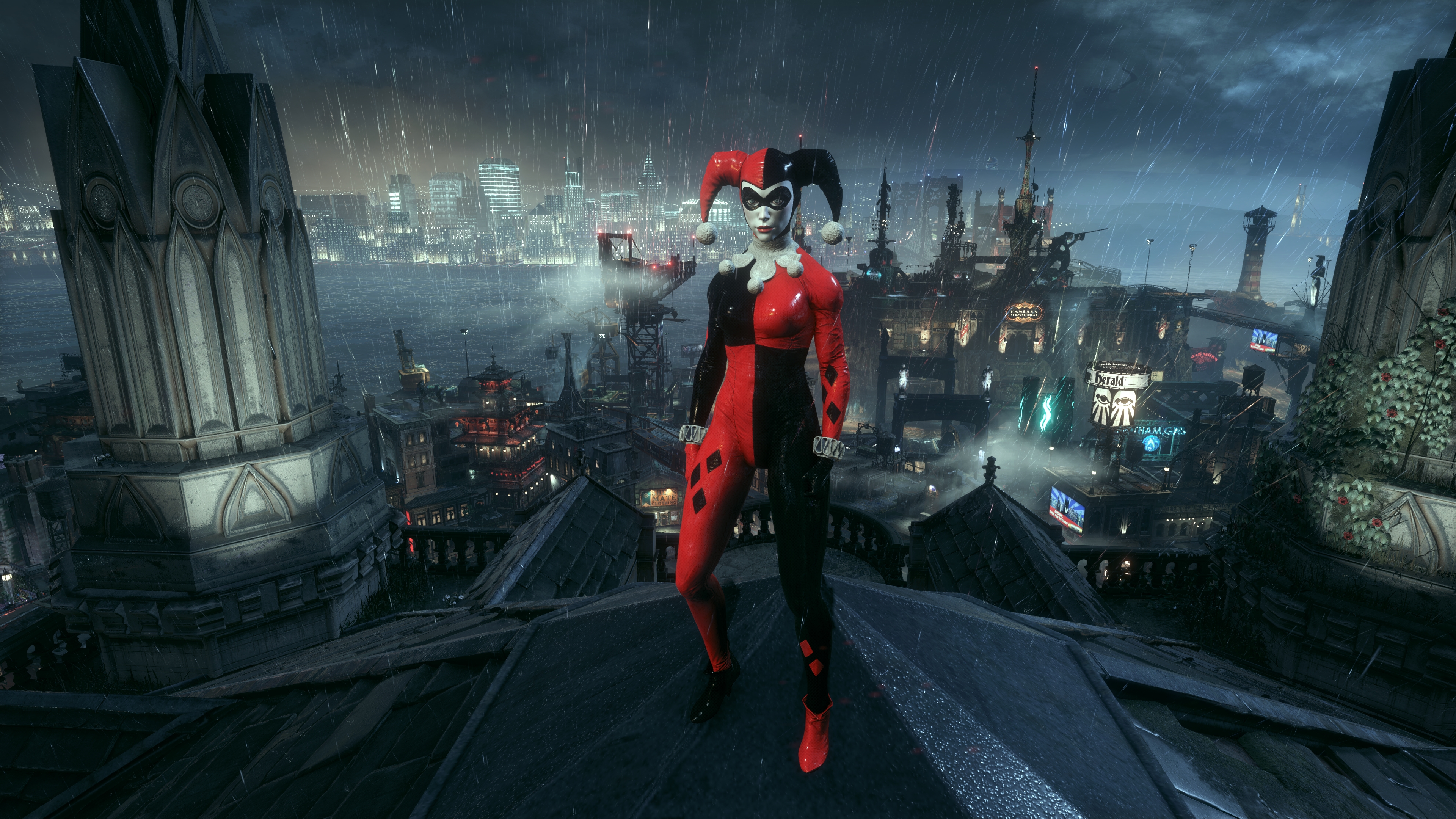 Batman Arkham Knight Harley Quinn 3840x2160