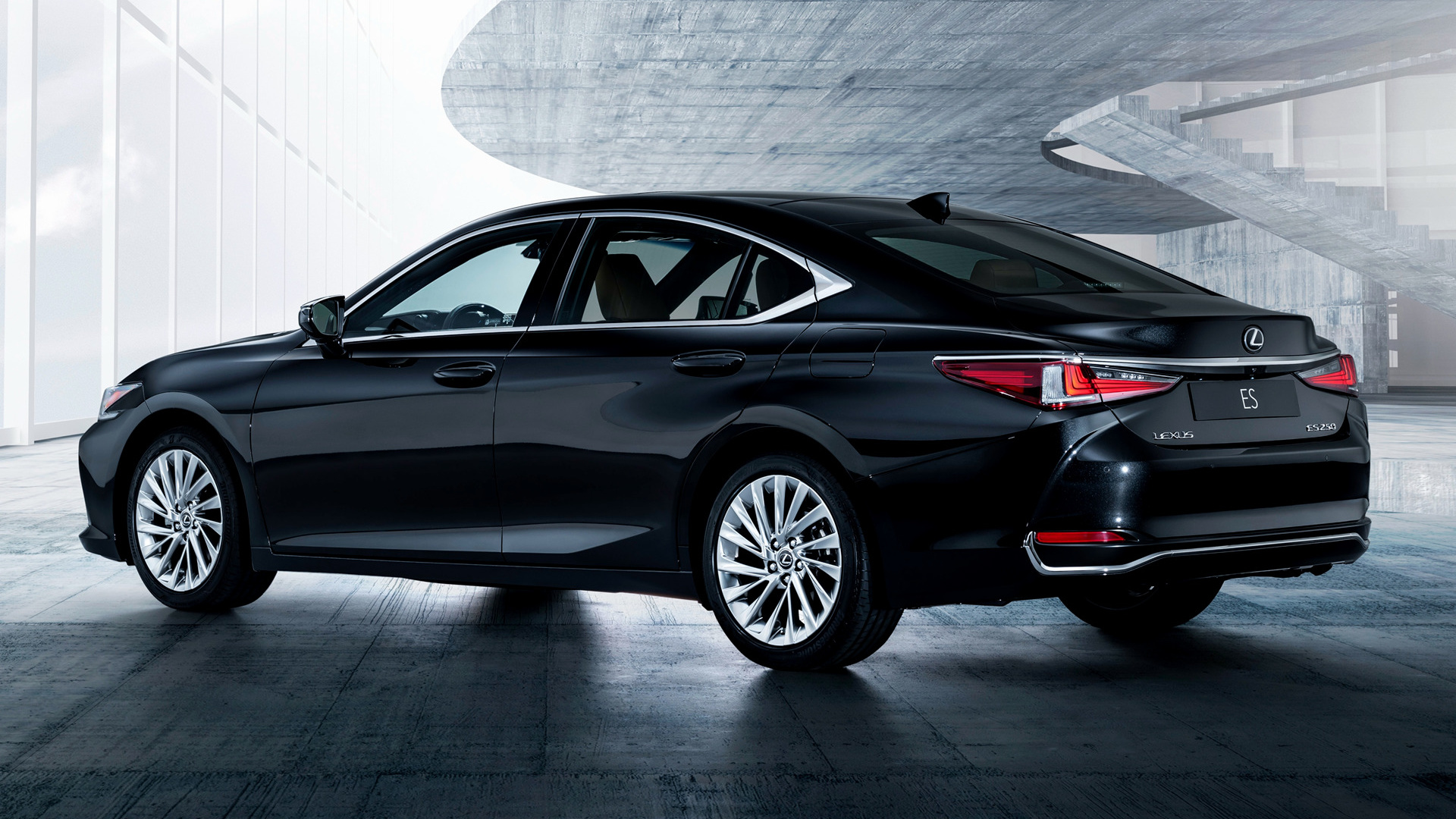 Black Car Car Compact Car Lexus Es 250 Luxury Car Sedan 1920x1080