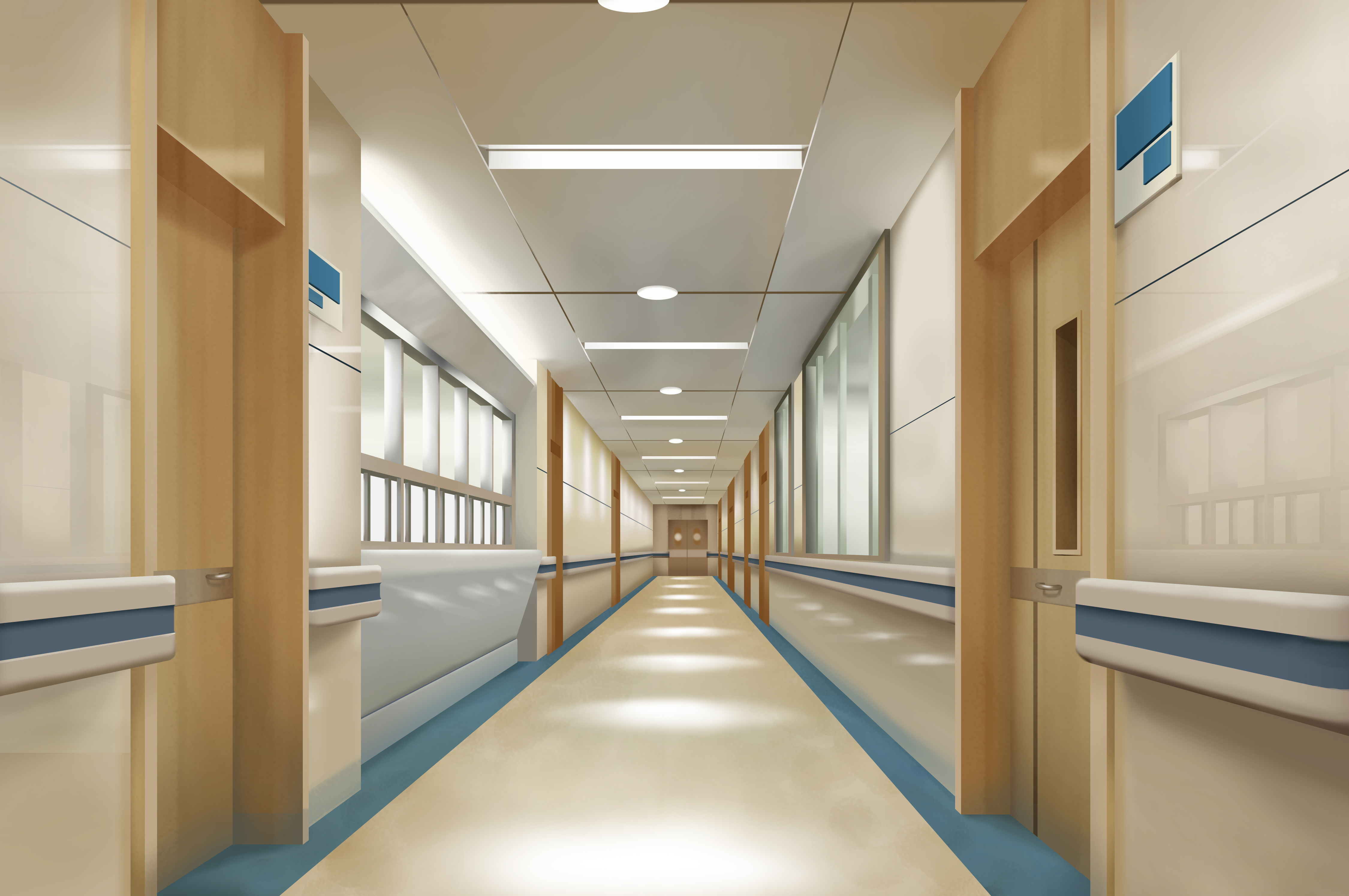 Hallway Hospital 4500x2991