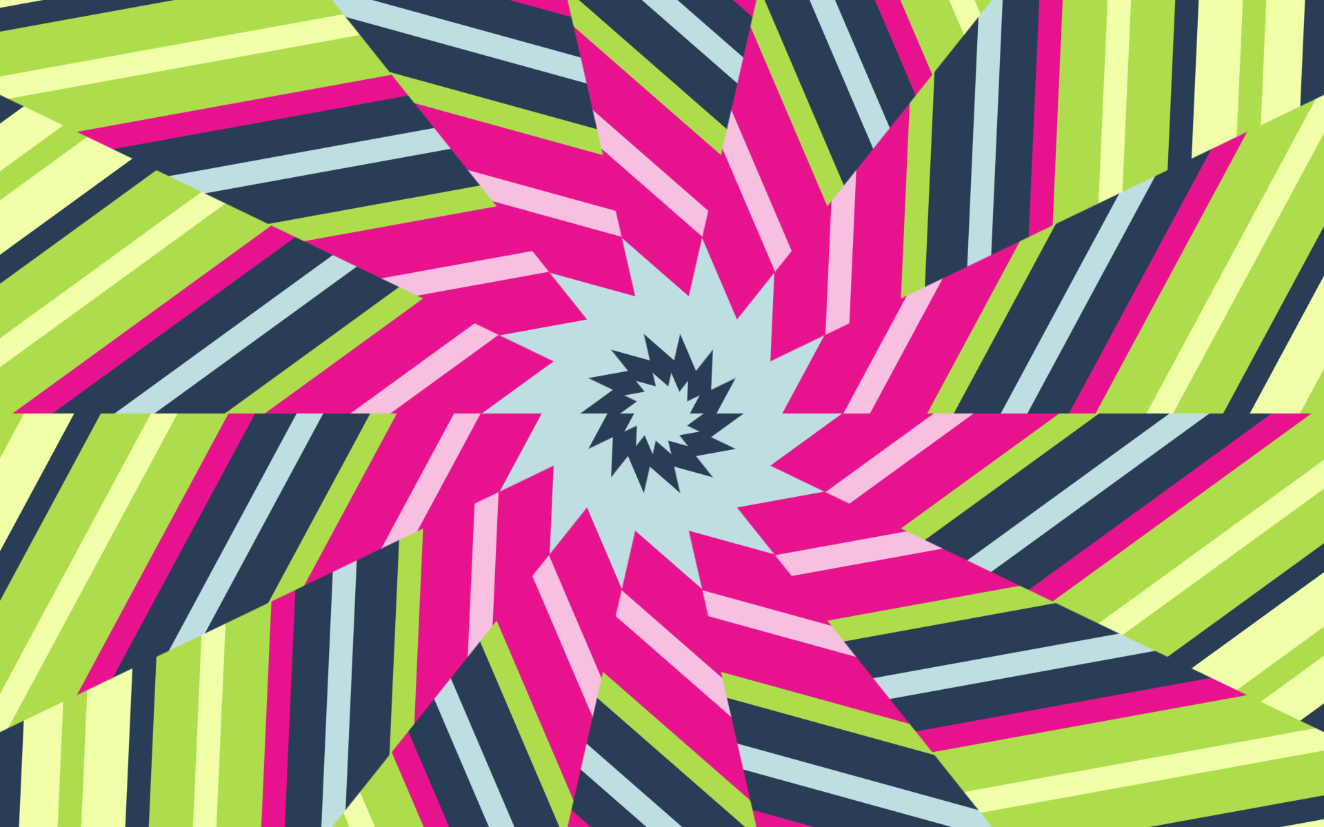Artistic Colorful Digital Art Geometry Kaleidoscope Lines Shapes 1920x1200